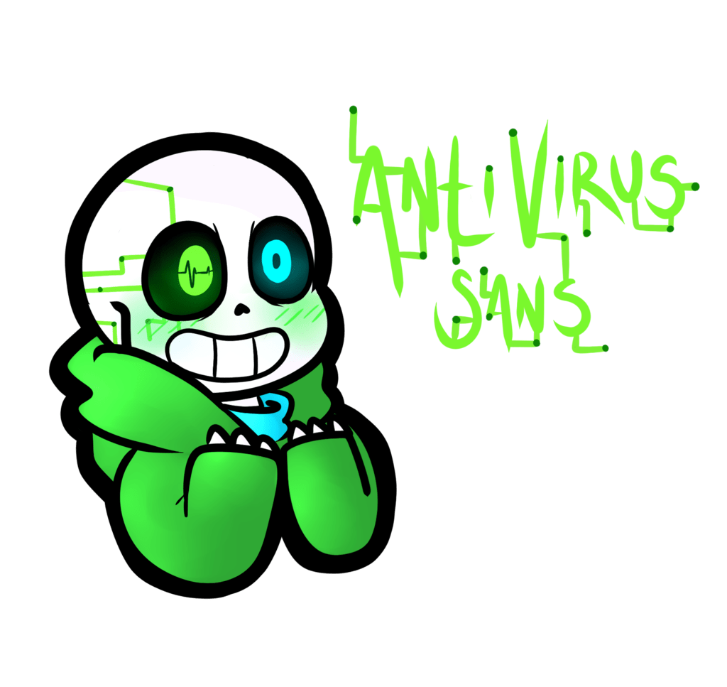 1024x967 AntiVirus Sans Wallpaper