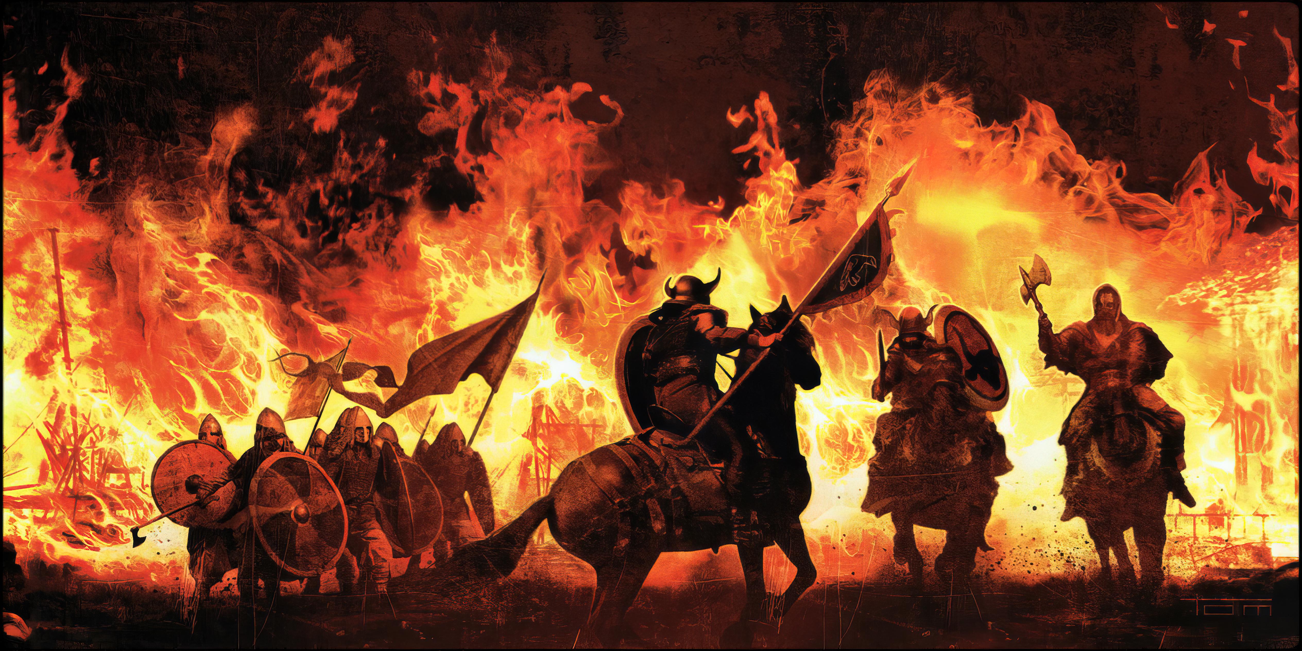 5056x2528 Amon Amarth: Surtur Rising 4k Wallpaper