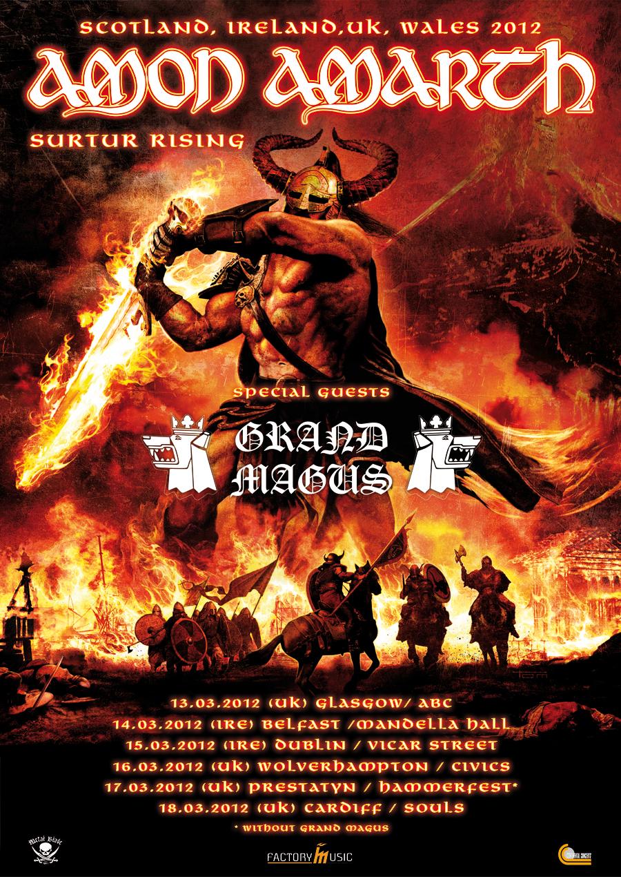 900x1270 Aa Surturrising Poster Uk Web Pic Hwb13093 Amarth Surtur Rising