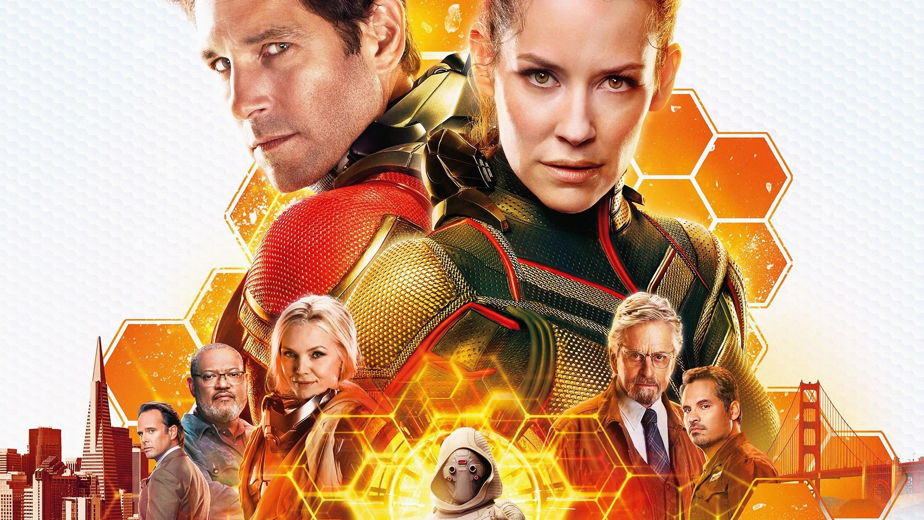 3840x2160 Ant Man And The Wasp Movie Characters 4K