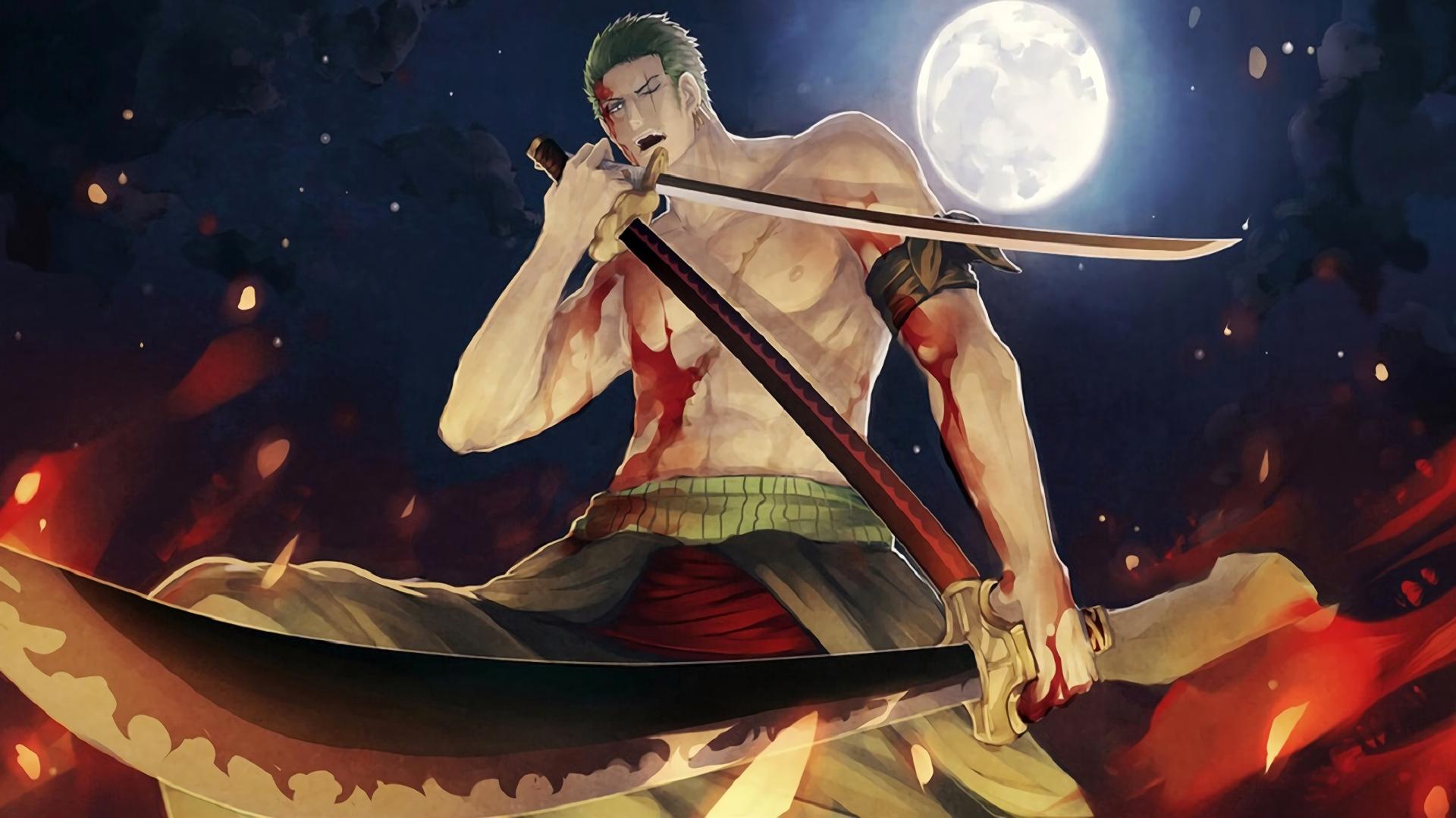 1920x1080 Zoro Katana Sword One Piece HD