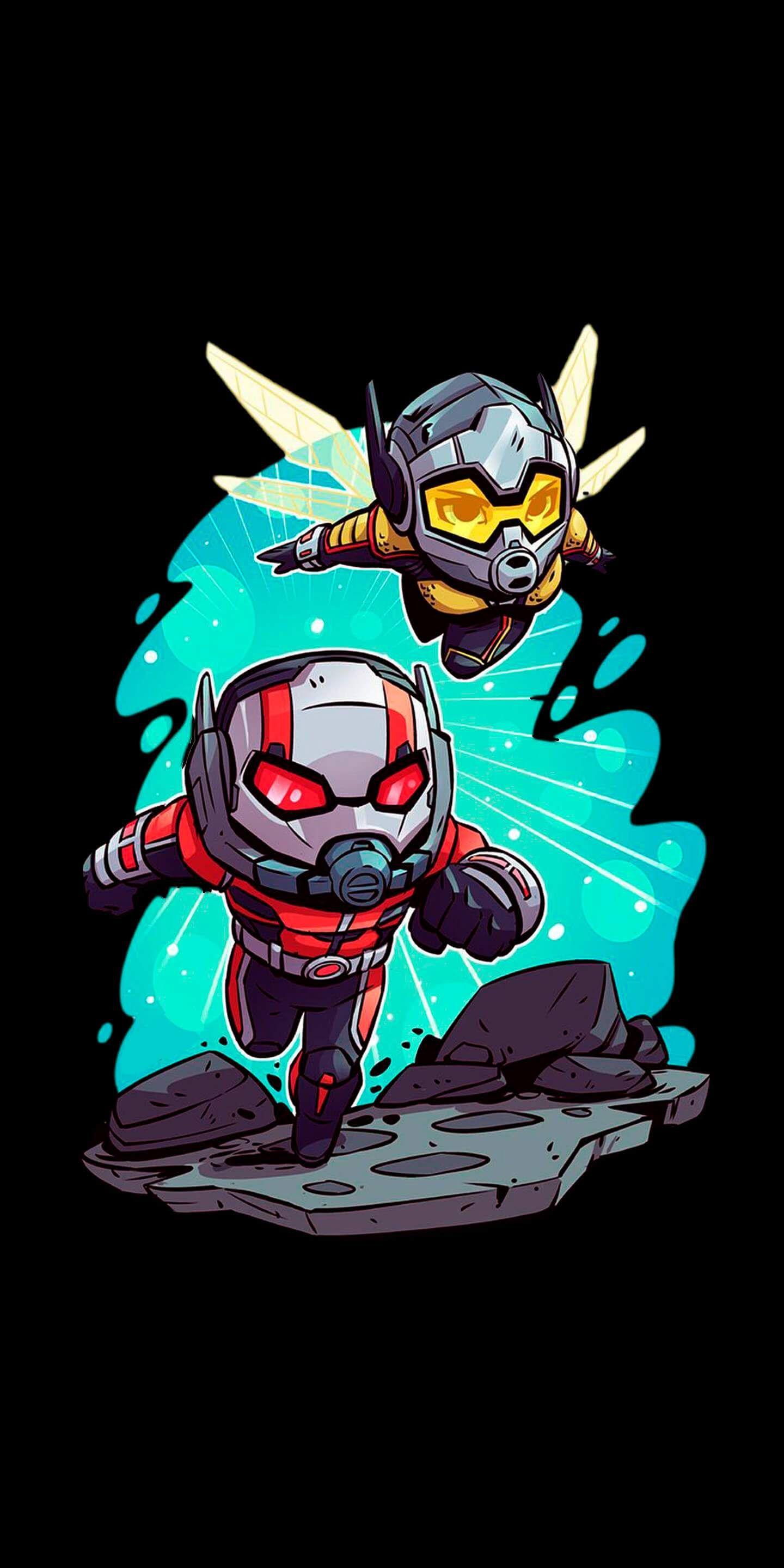 1440x2880 Antman And Wasp IPhone Wallpaper /antman And Wasp Iphone Wa. Marvel Comics Wallpaper, Superhero Wallpaper, Chibi Marvel