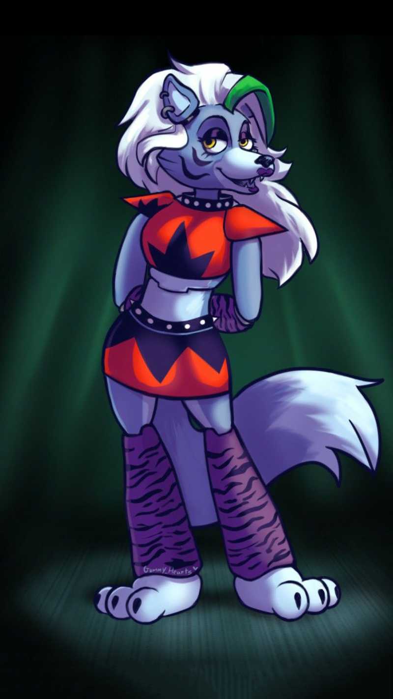 800x1422 Roxanne Wolf Wallpaper
