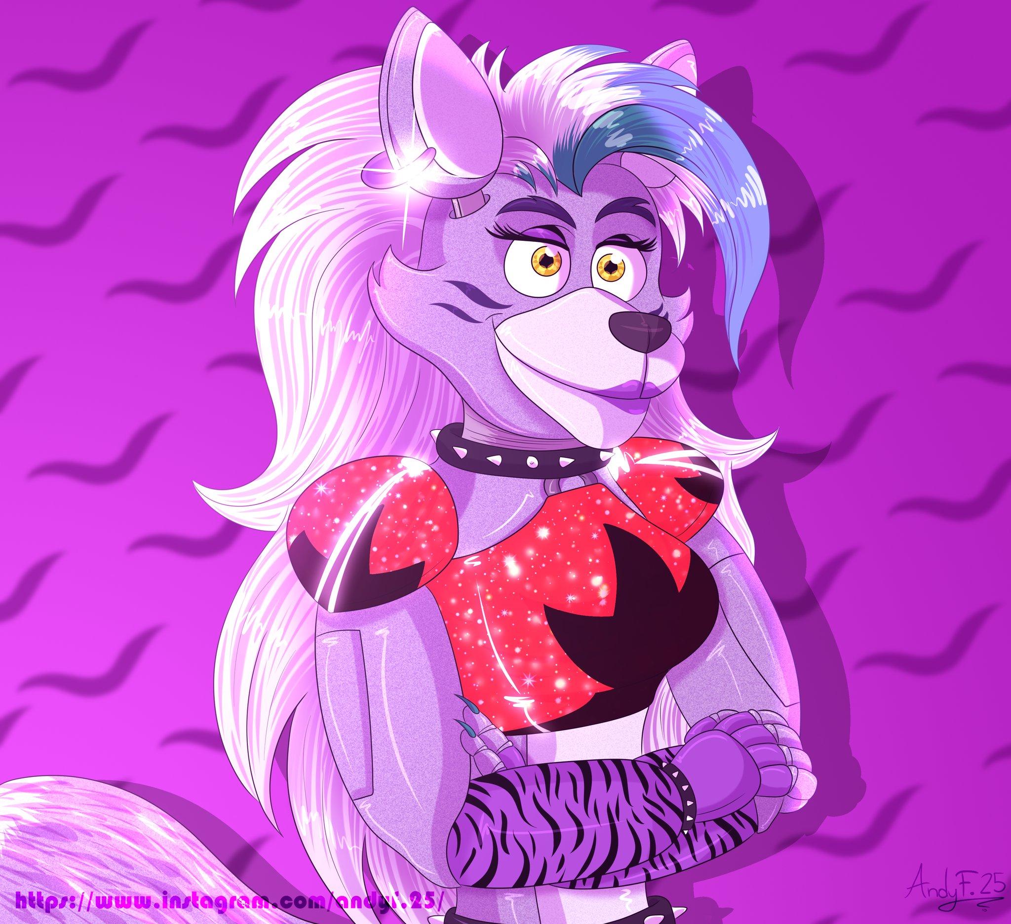 Roxy Fnaf SB wallpaper wallpaper by PooferFloof - Download on