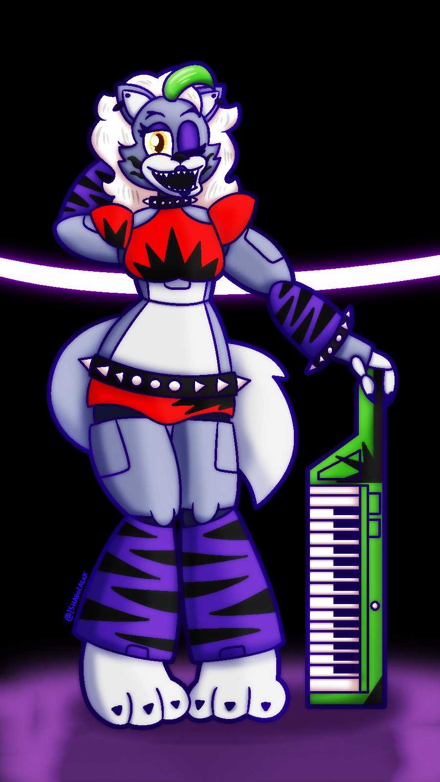 900x1600 Roxanne Wolf Wallpaper
