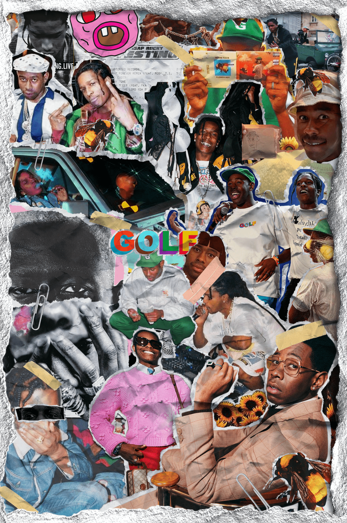 1200x1808 Tyler The Creator x ASAP Rocky 'WANGSAP' Poster only $5.95