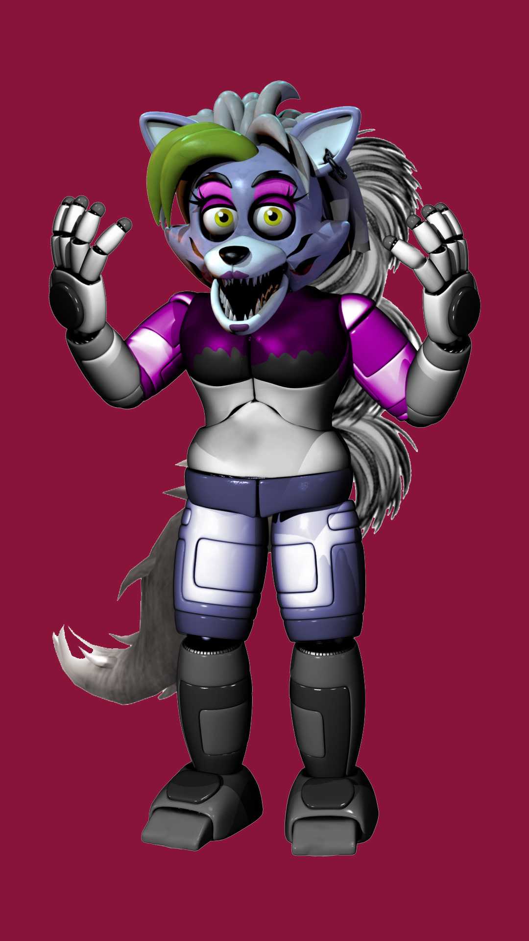 1080x1920 Roxanne Wolf Wallpaper