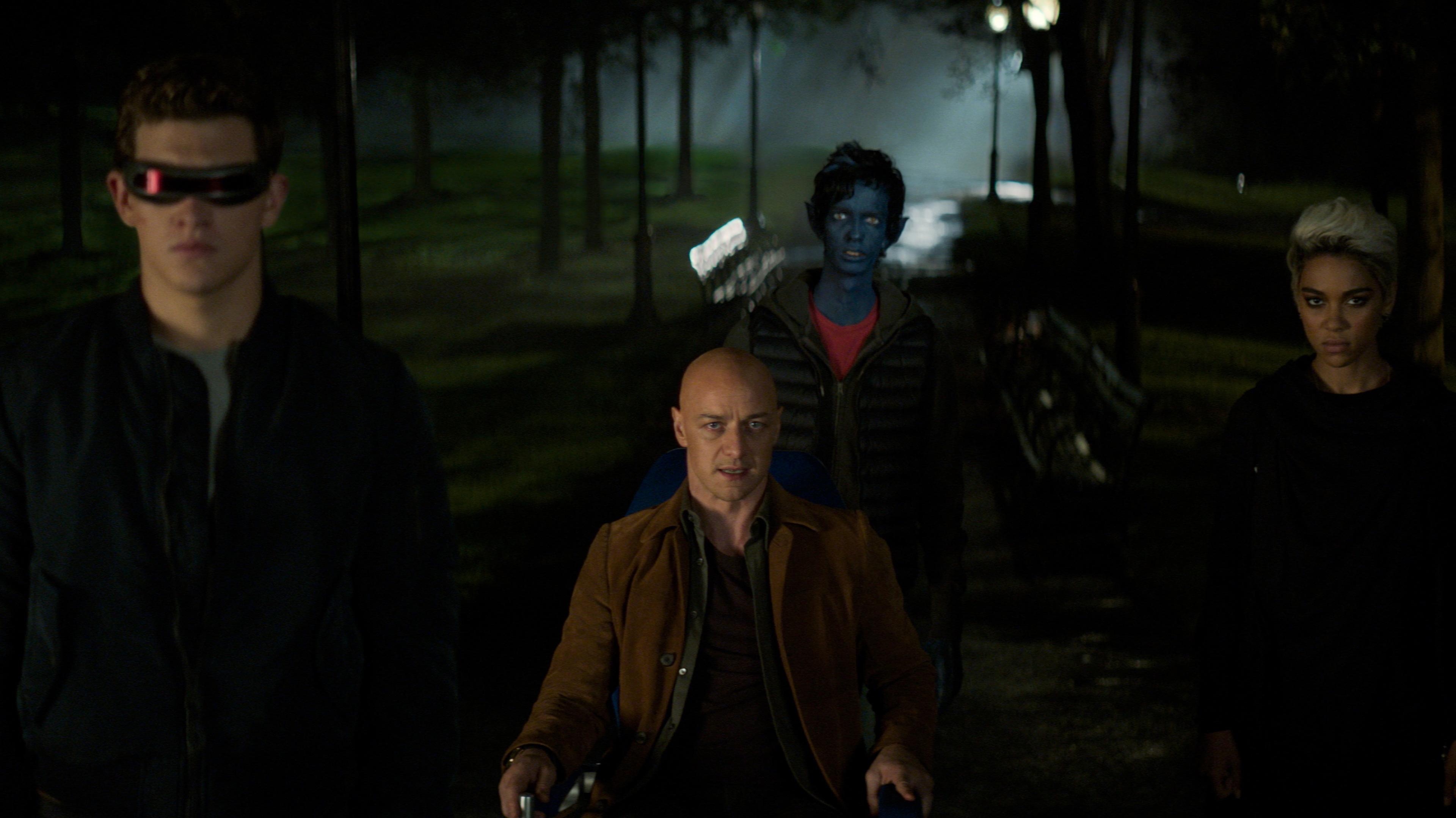 3840x2160 Dark Phoenix Cyclops Professor X Storm Nightcrawler 4K Wallpaper
