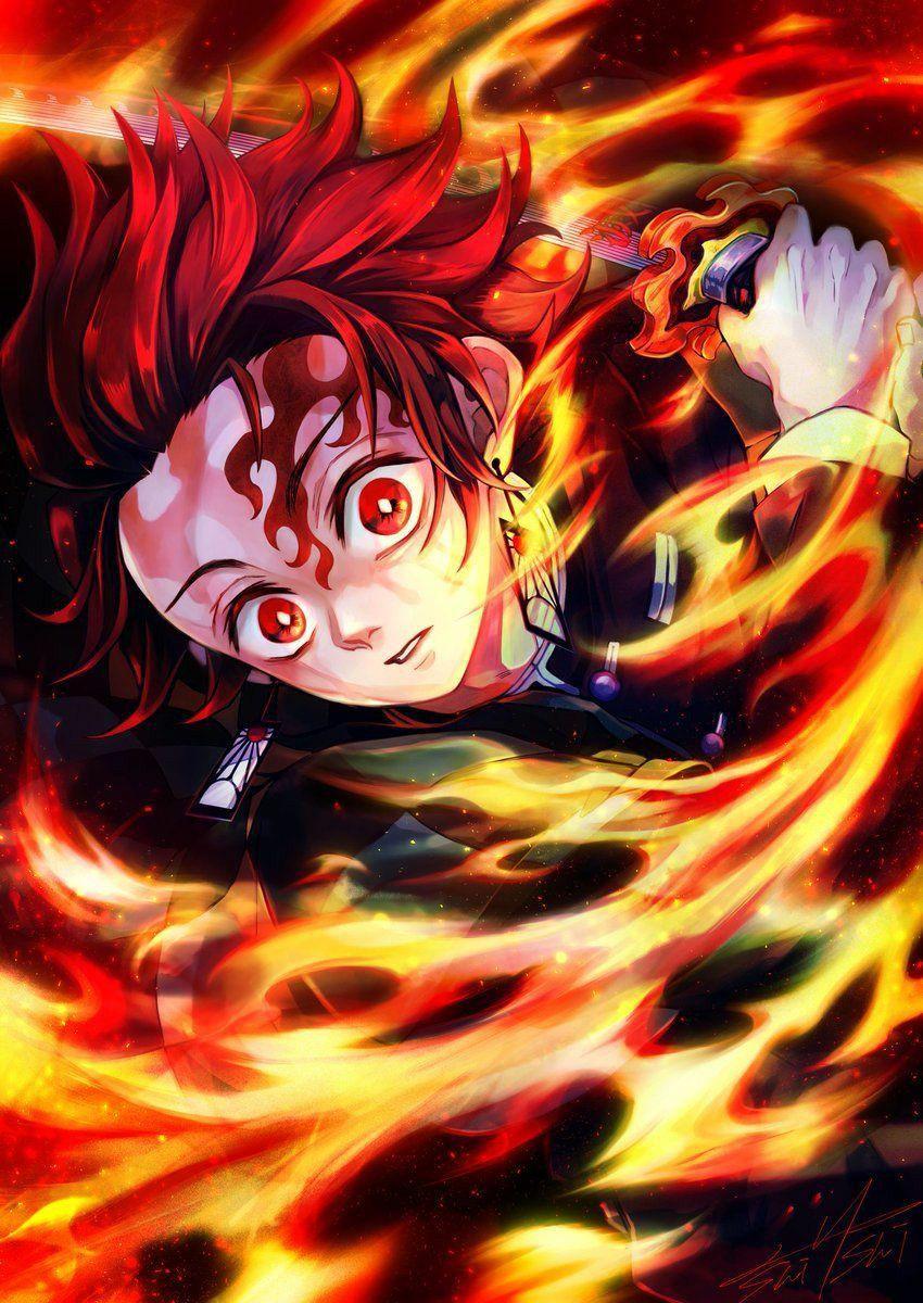 850x1200 Demon Slayer iPhone Wallpaper