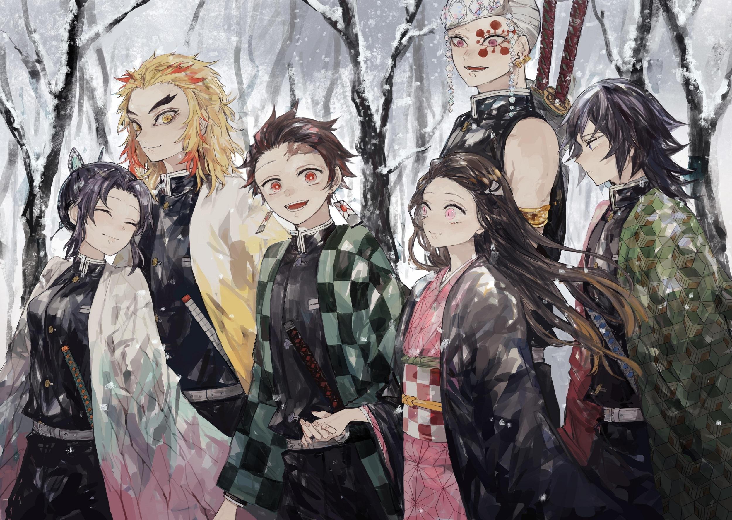 2500x1777 Demon Slayer Wallpaper