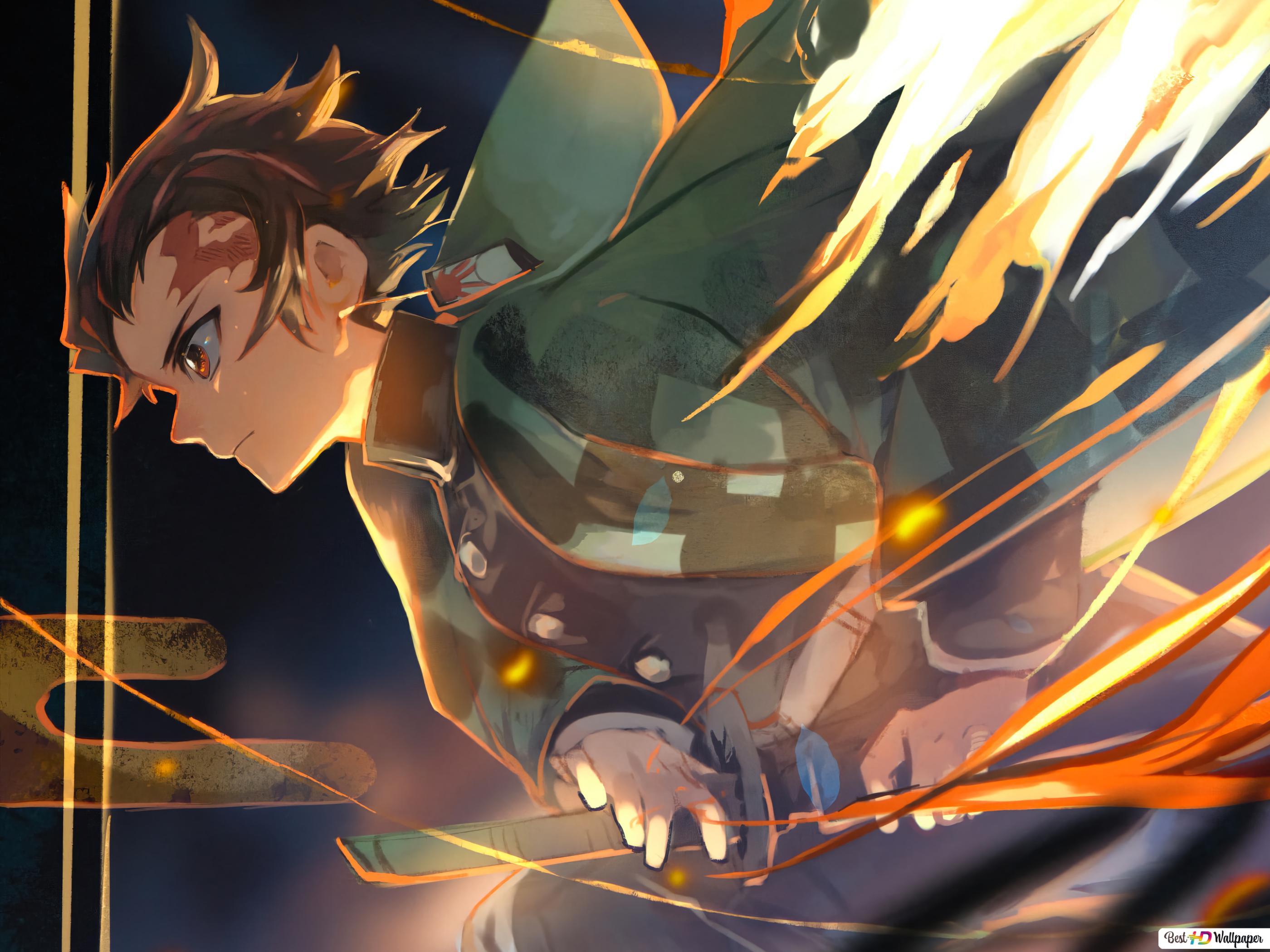 2800x2100 Demon Slayer : Tanjiro Kamado' HD wallpaper download