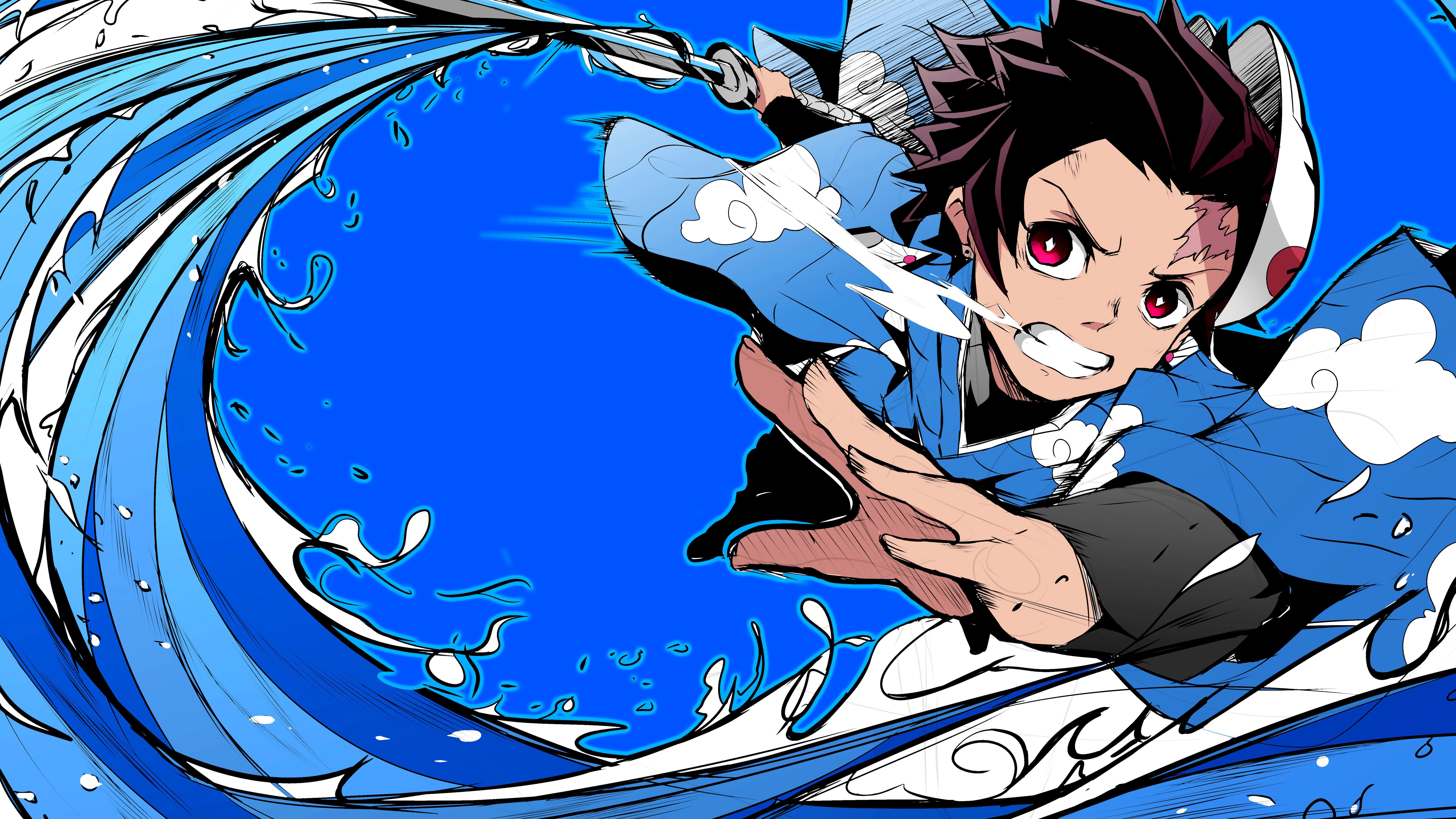 7680x4320 Demon Slayer 4k Mac Wallpaper
