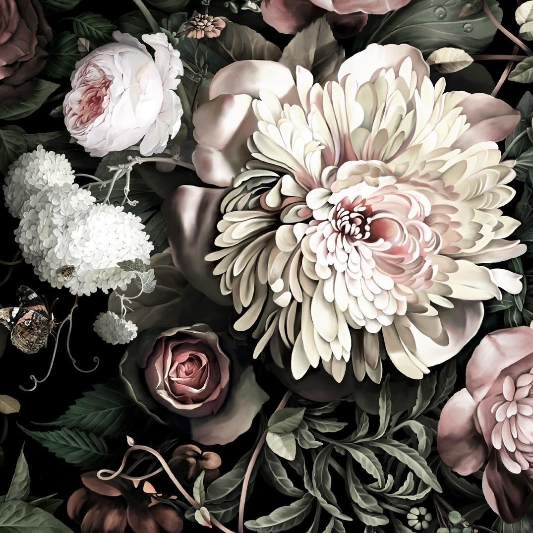 1075x1075 Practical Moody Flora Wallpaper Ideas That Will Add Charm Freshness (Diverse Designs)