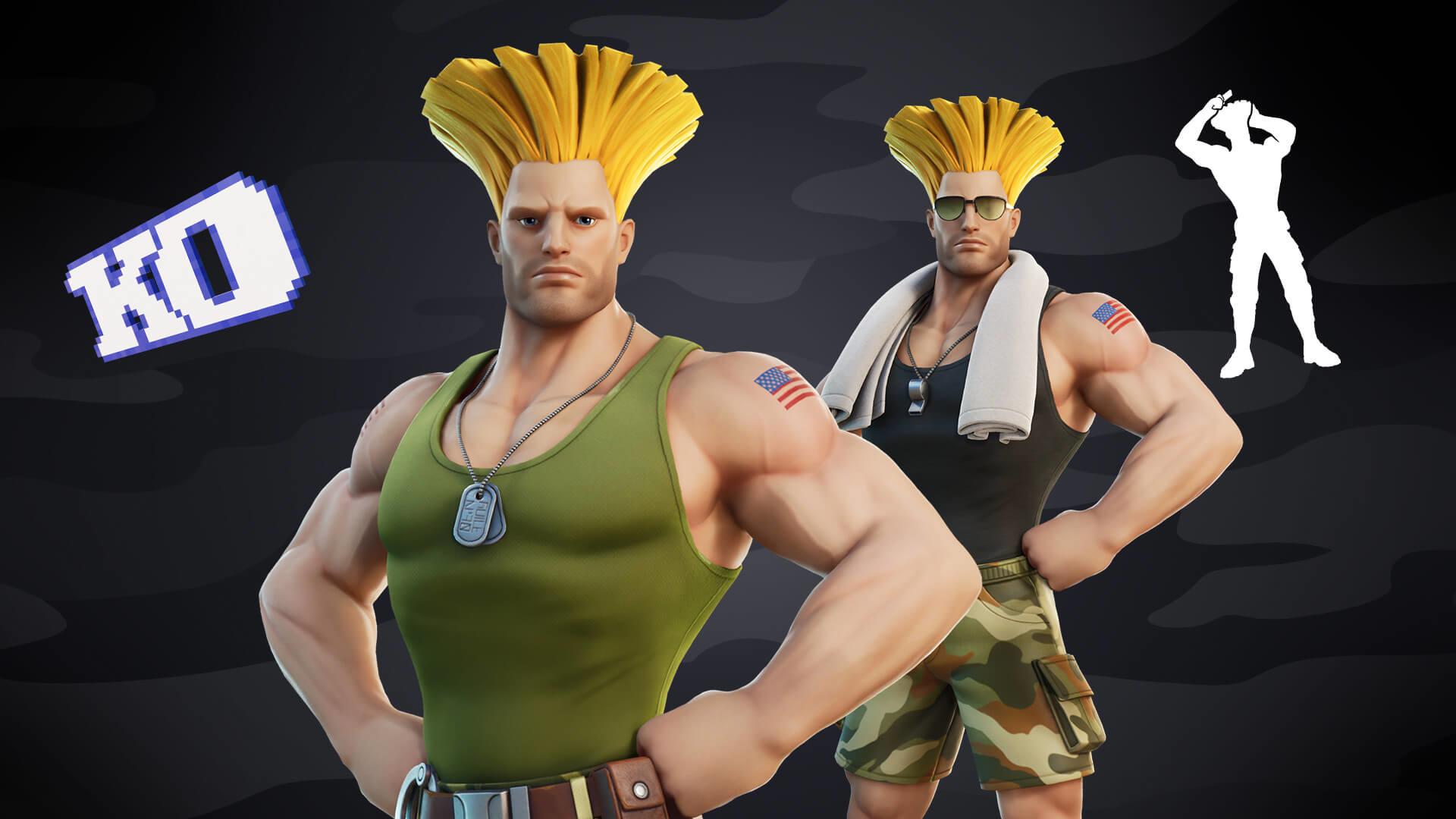 1920x1080 Guile Fortnite Chapter 2 Street Fighter Wallpaper, HD Games 4K Wallpaper, Image, Photo and Background