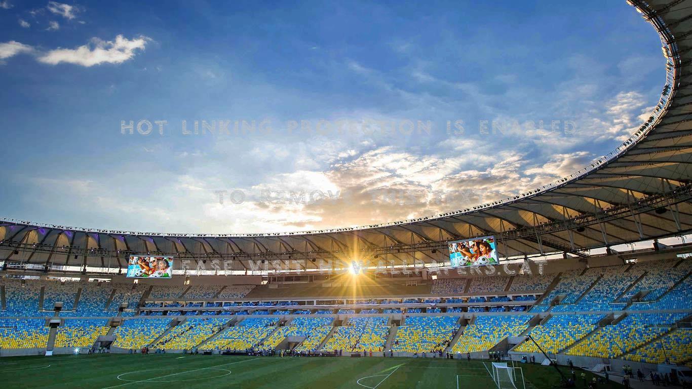 1366x768 maracana stadium rio de janeiro cup fifa do