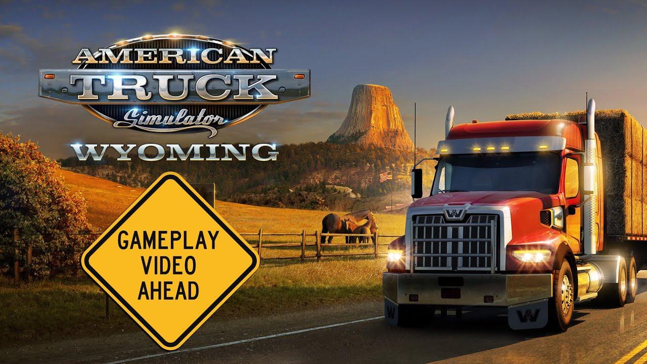 1280x720 American Truck Simulator: Wyoming Video (WIP)