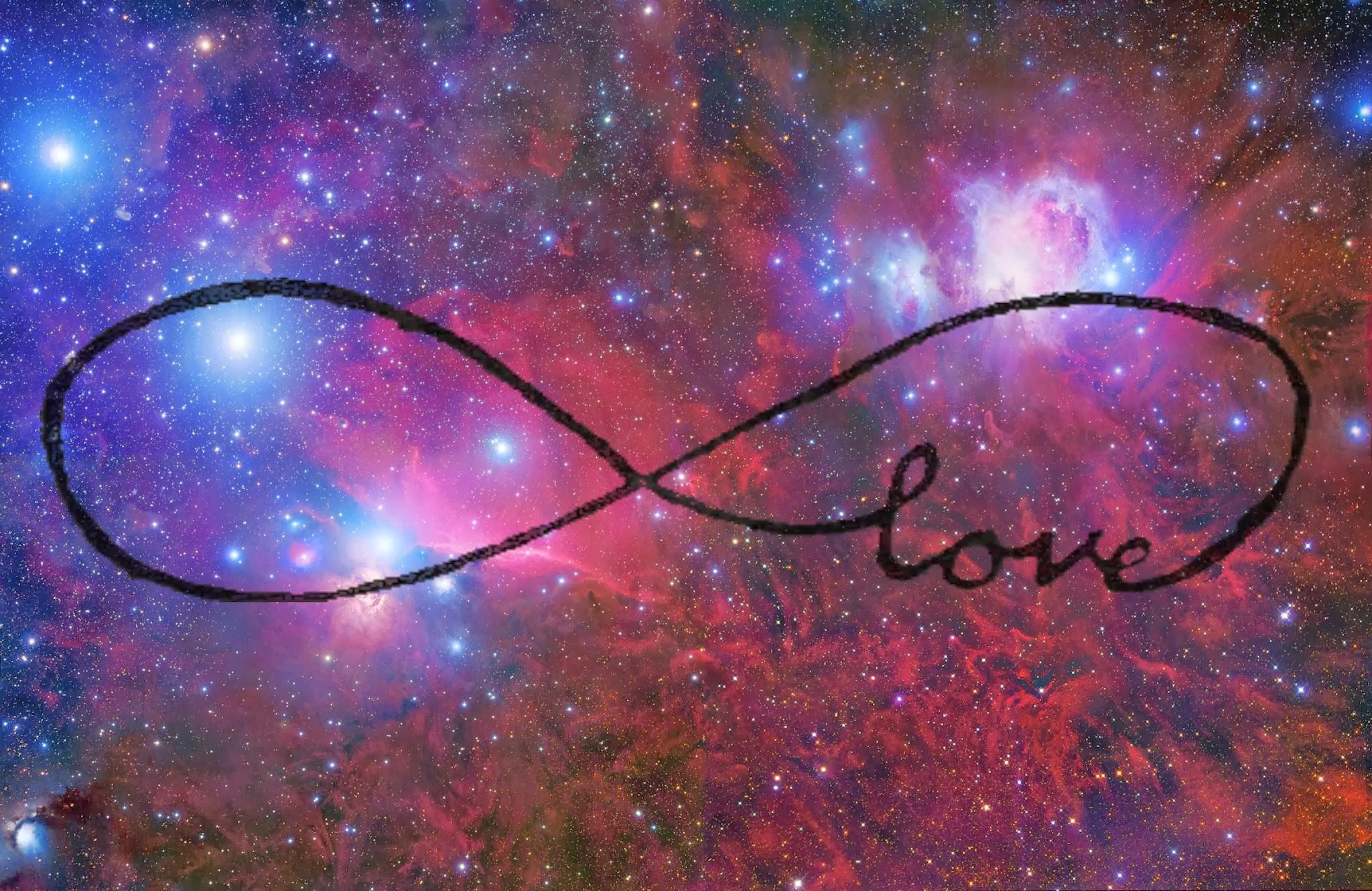 2048x1331 Pink Infinity Sign Wallpaper