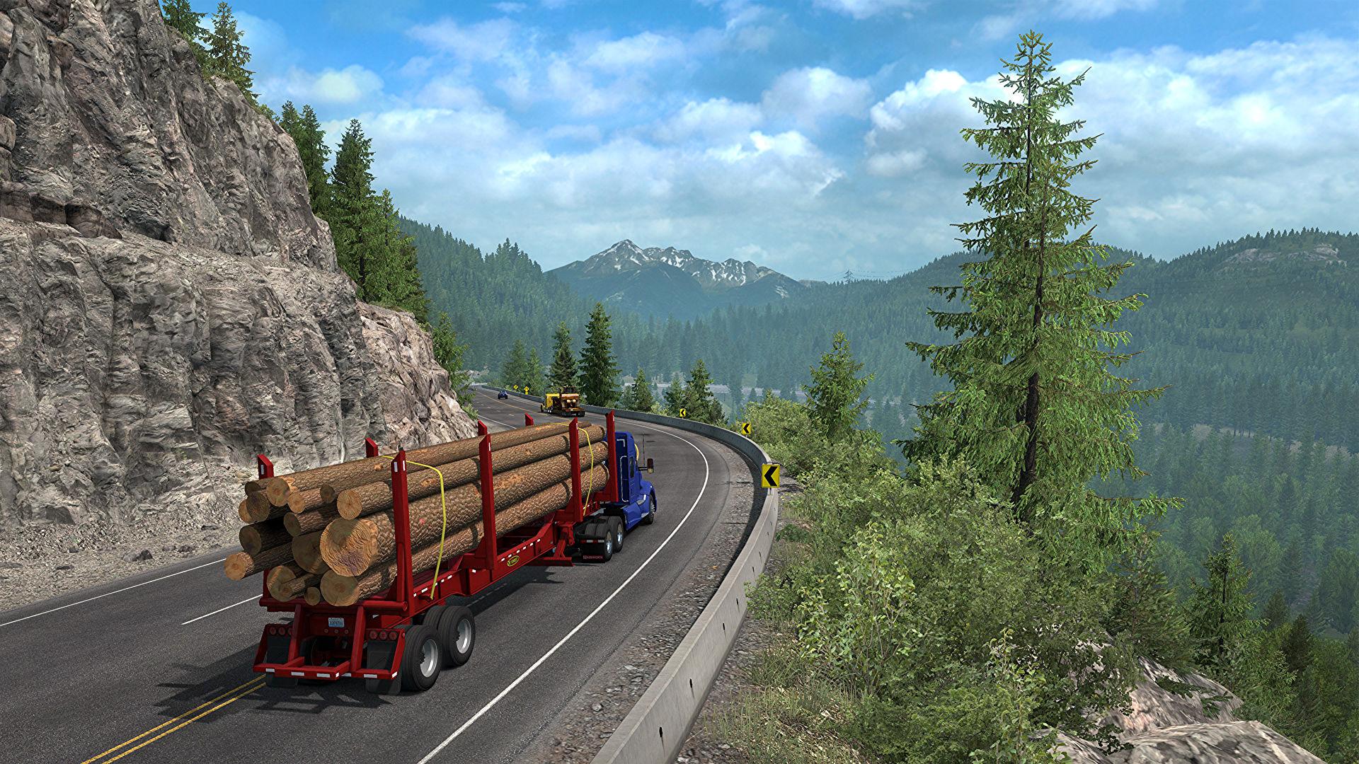 1920x1080 American Truck Simulator: Washington release date announced. Rock Paper Shotgun