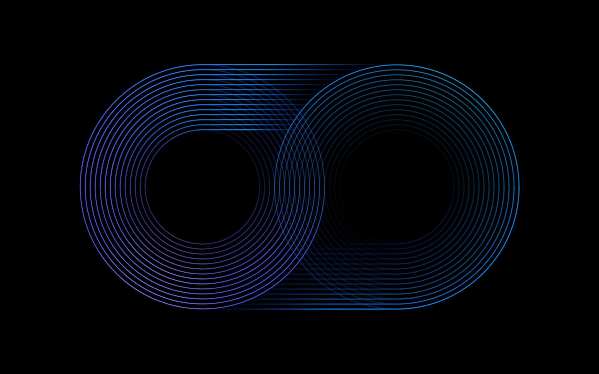 1920x1200 Download wallpaper infinity, darkness, neon lines, art, minimal, infinity sign for desktop with resolution 1920x1200. High Quality HD picture wallpaper