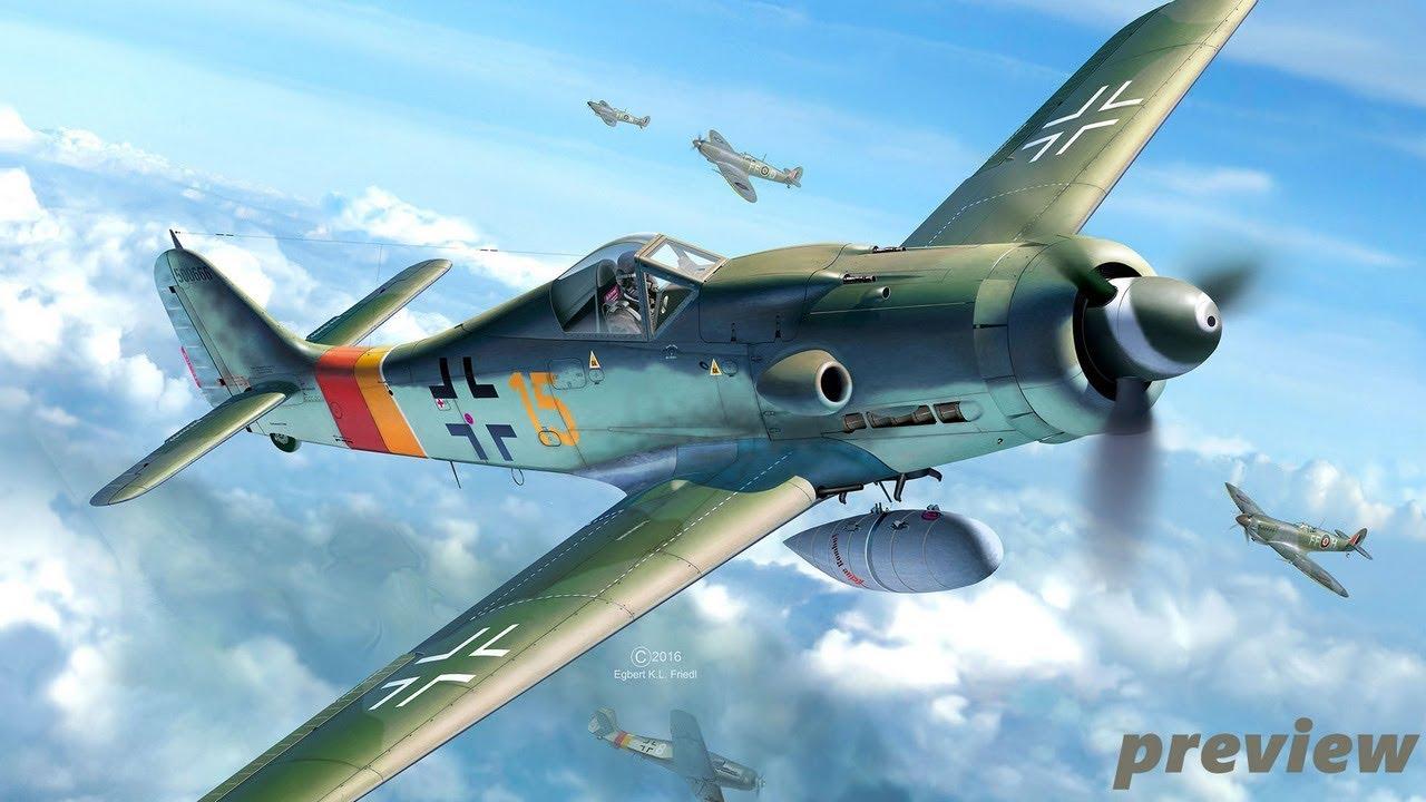 1280x720 REVELL Focke Wulf Fw190 D 9 (video Preview)