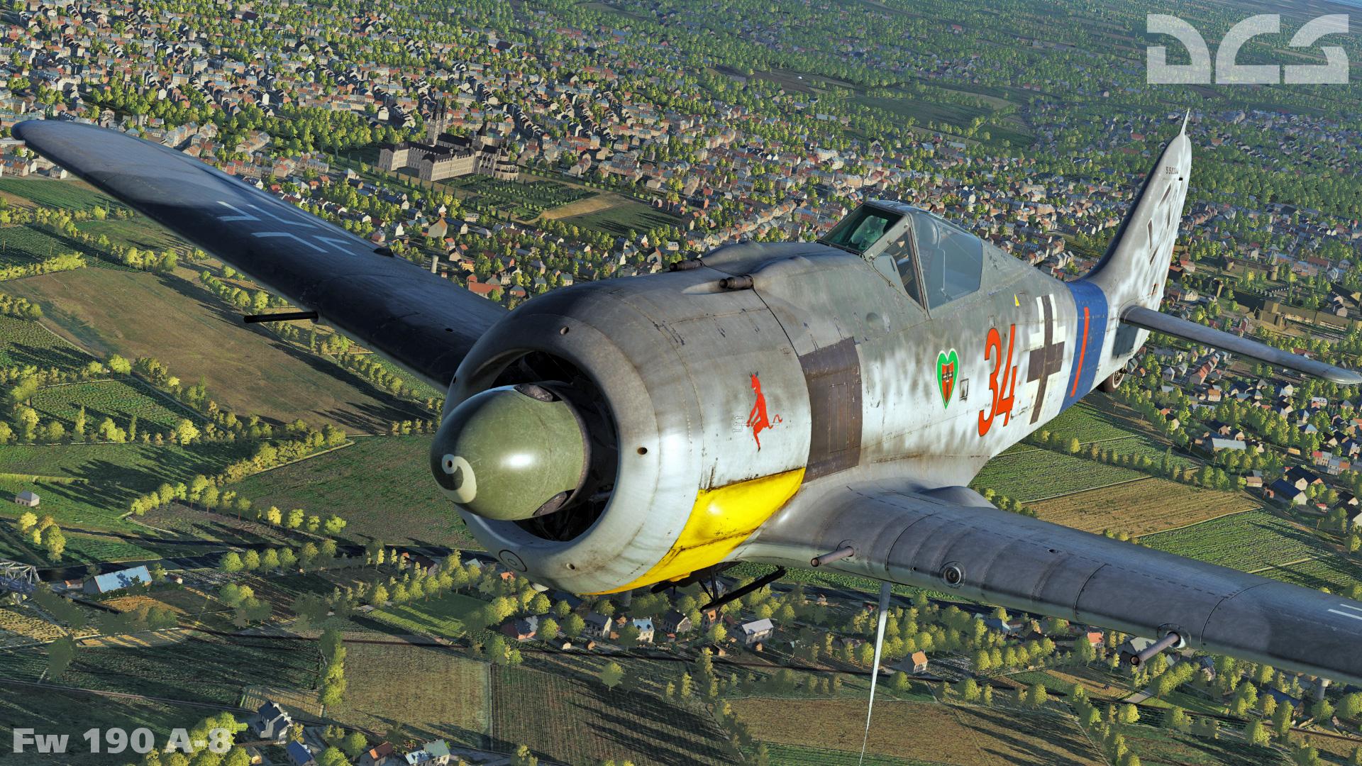 1920x1080 DCS: Fw 190 A 8 On Steam