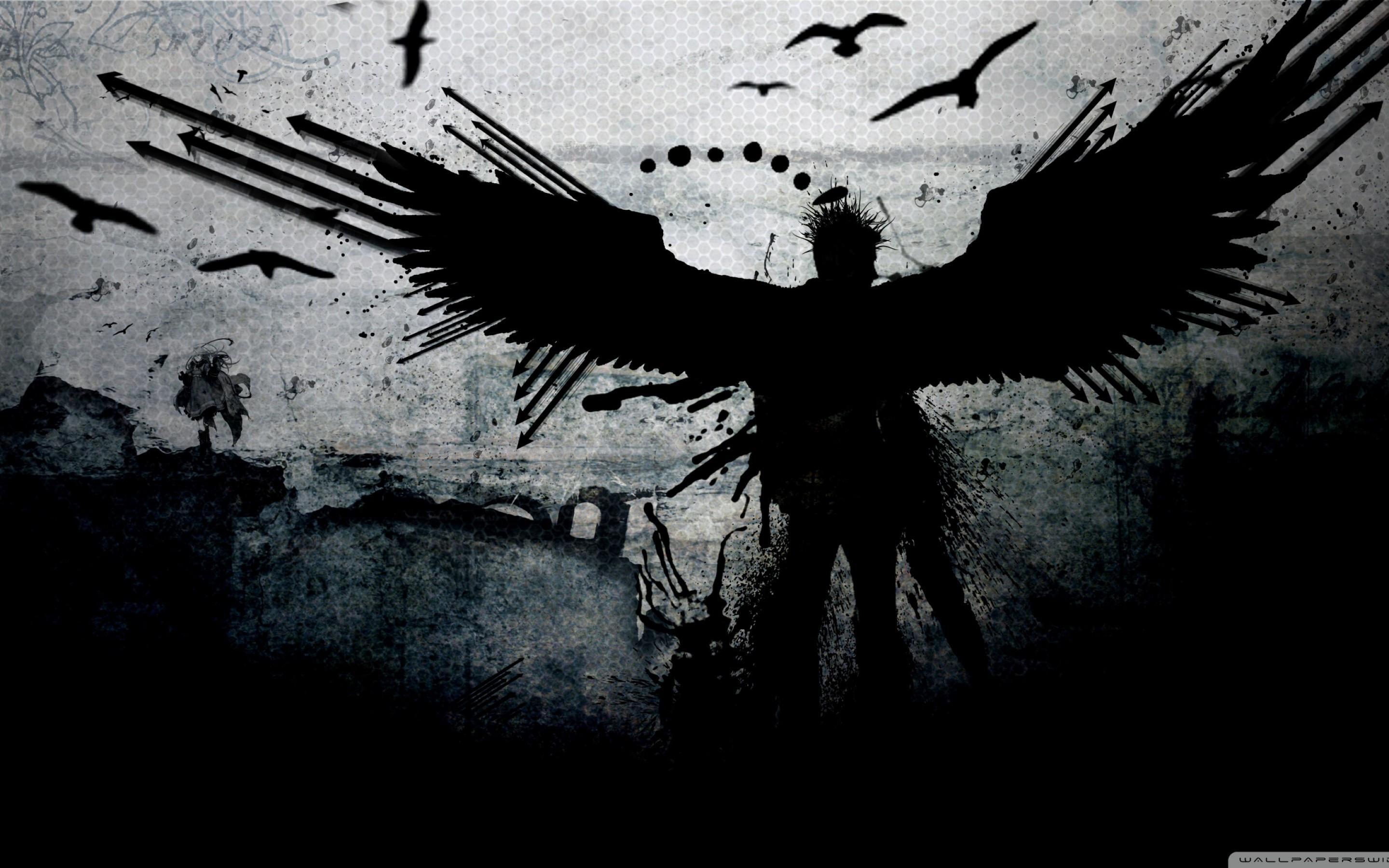 2880x1800 Dark Anime Wallpaper 4k