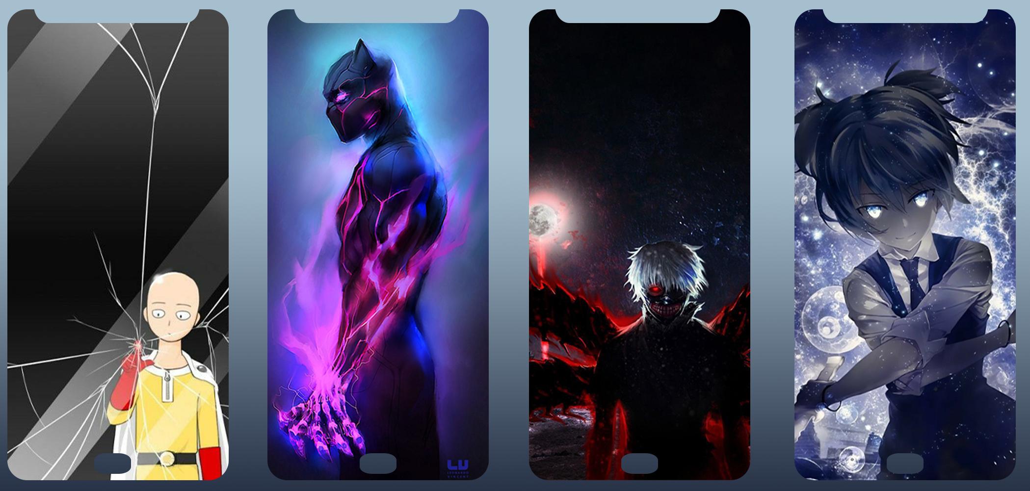 2099x1001 Black Anime Wallpaper for Android