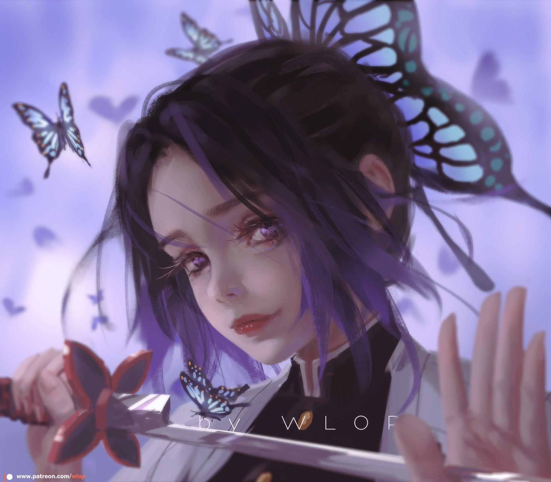 1920x1680 Shinobu Kocho by Wang Ling HD Wallpaper