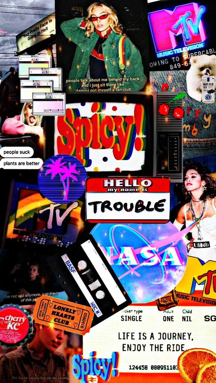 715x1270 4k Y2K Wallpaper