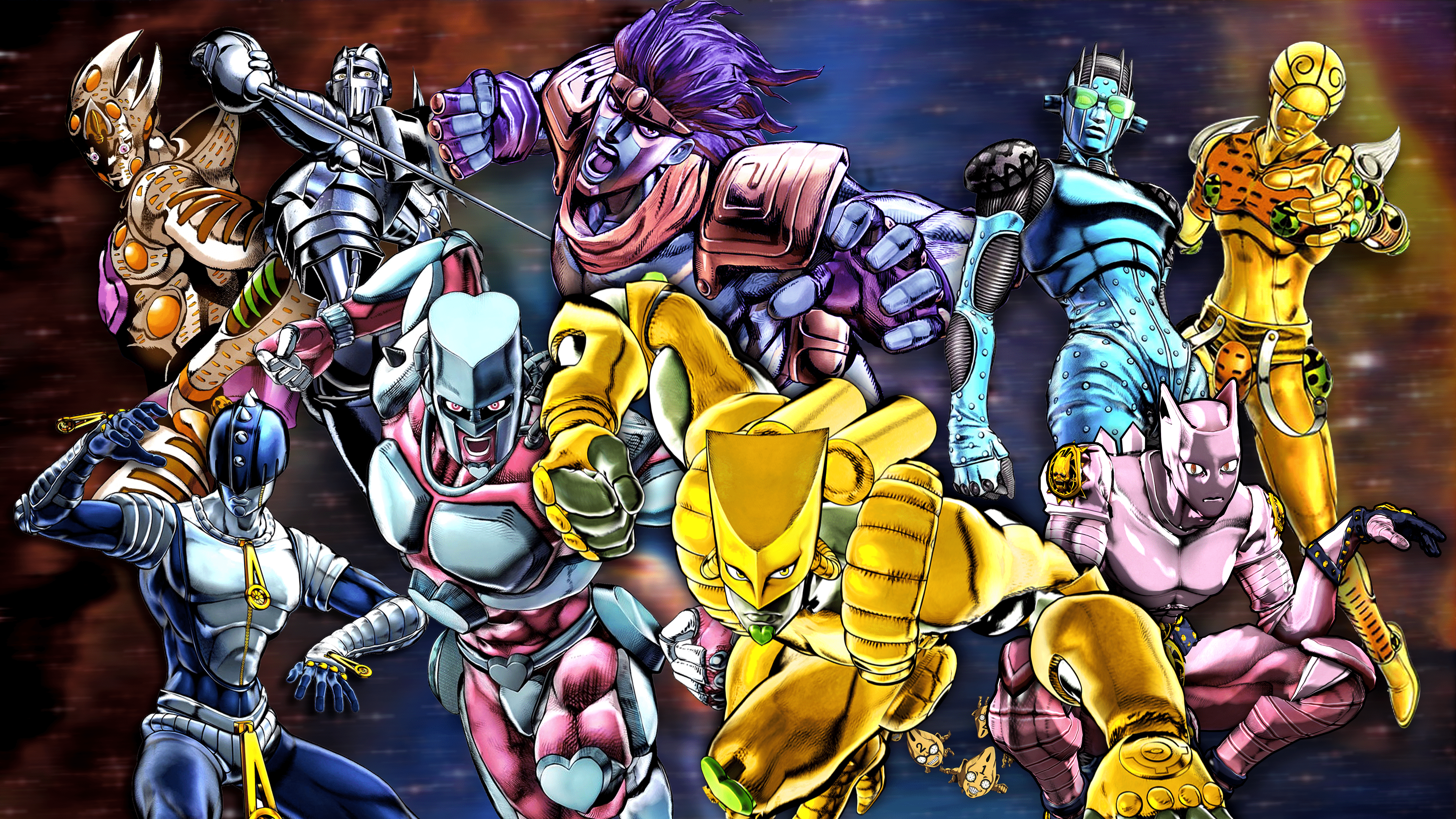 3840x2160 Fanart wallpaper with some of my favorite stands