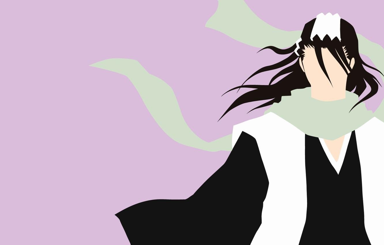 1332x850 Wallpaper sword, game, Bleach, anime, katana, man, captain, asian, manga, scarf, minimalism, japanese, oriental, asiatic, shinigami, Gotei - for desktop, section минимализм