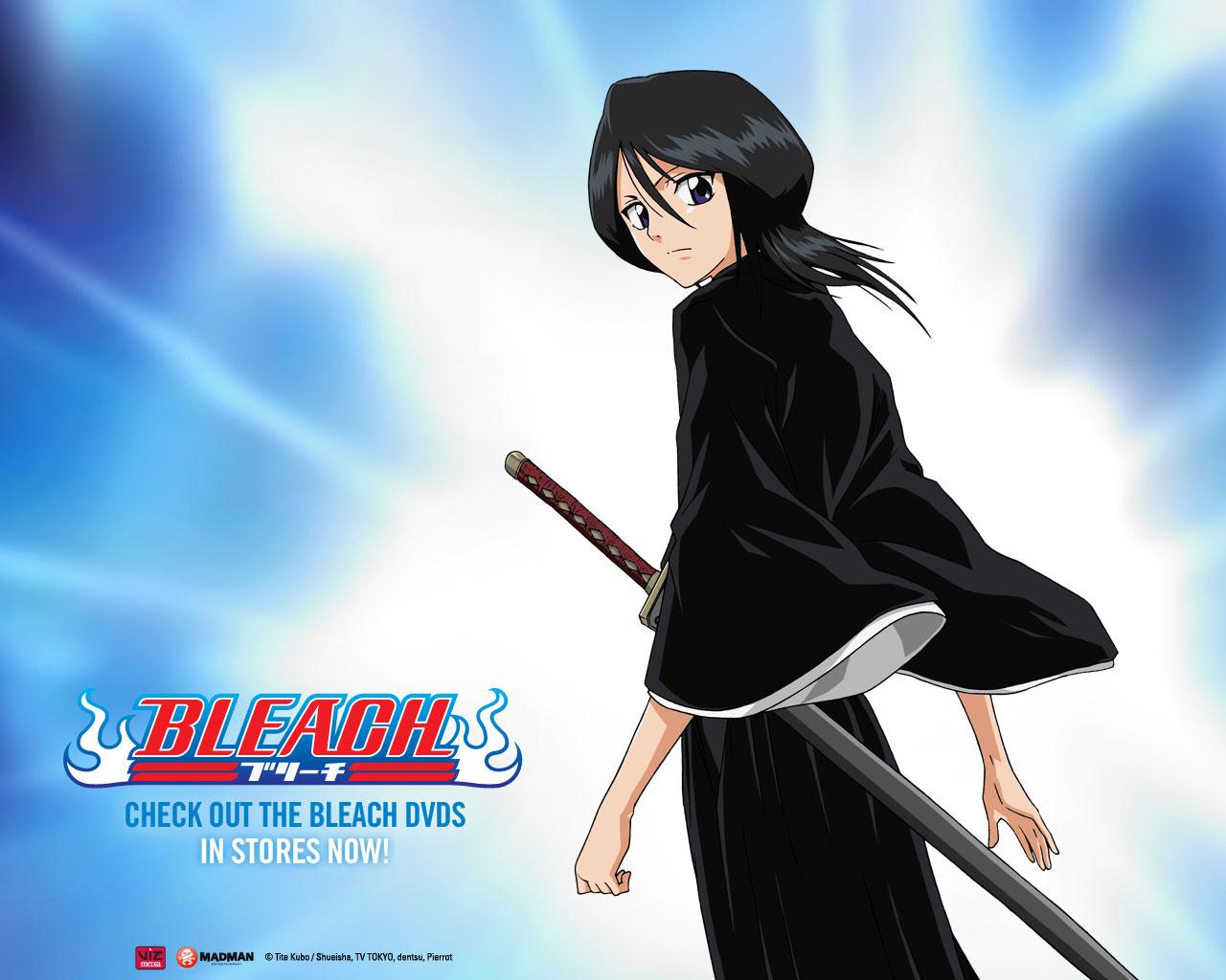 1280x1024 Kuchiki Rukia Anime Image Board