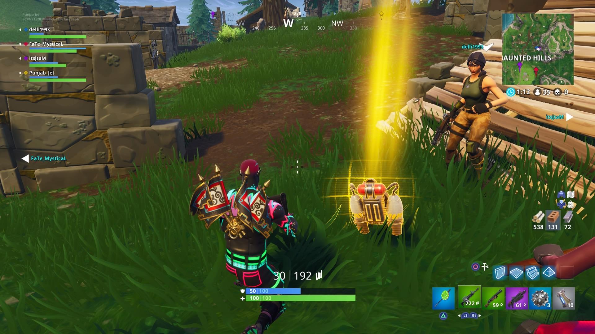 1920x1080 Fortnite Gold Jetpack Wallpaper 63882 1920x1080px