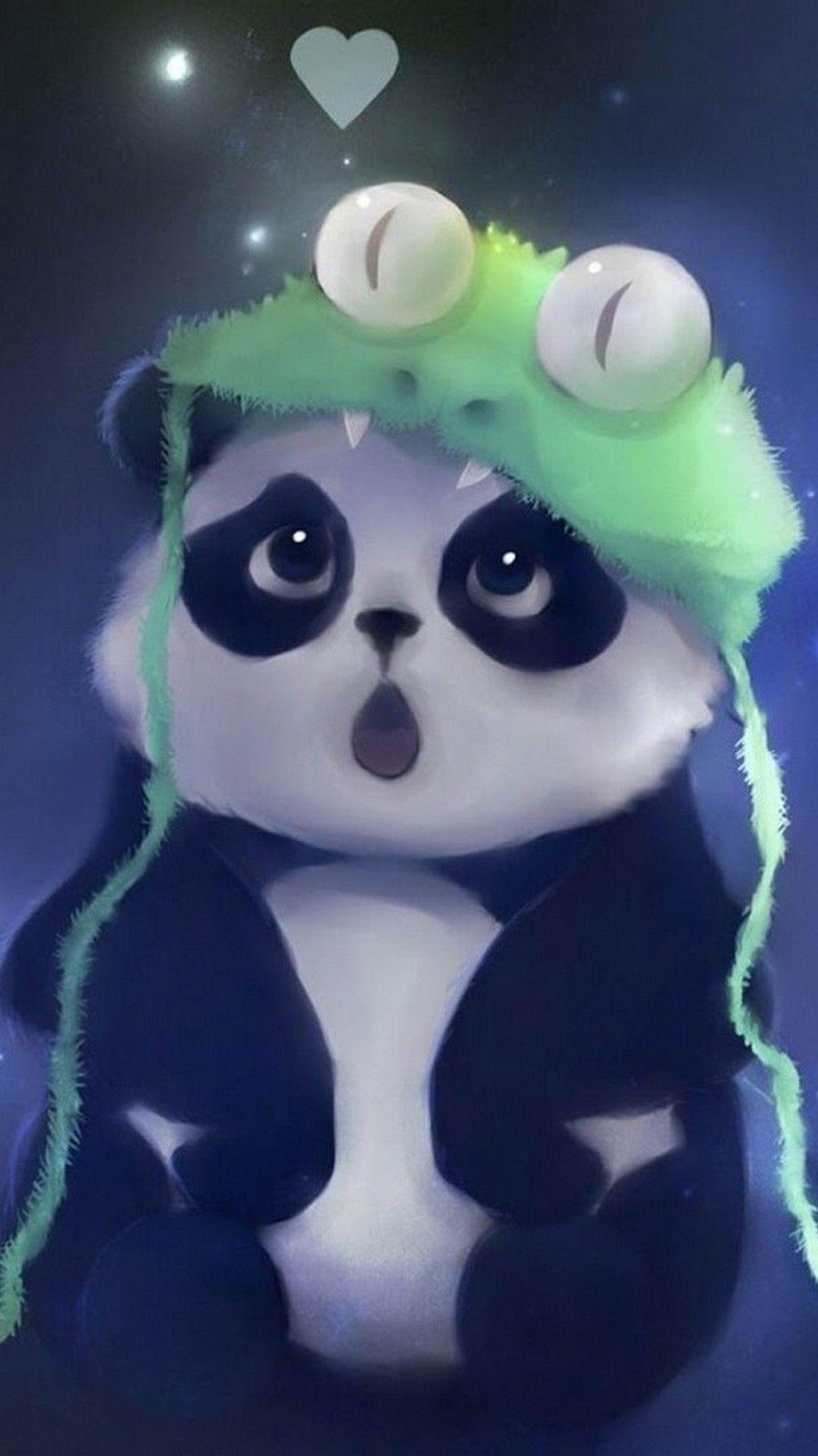 1080x1920 Cute Panda iPhone Wallpaper