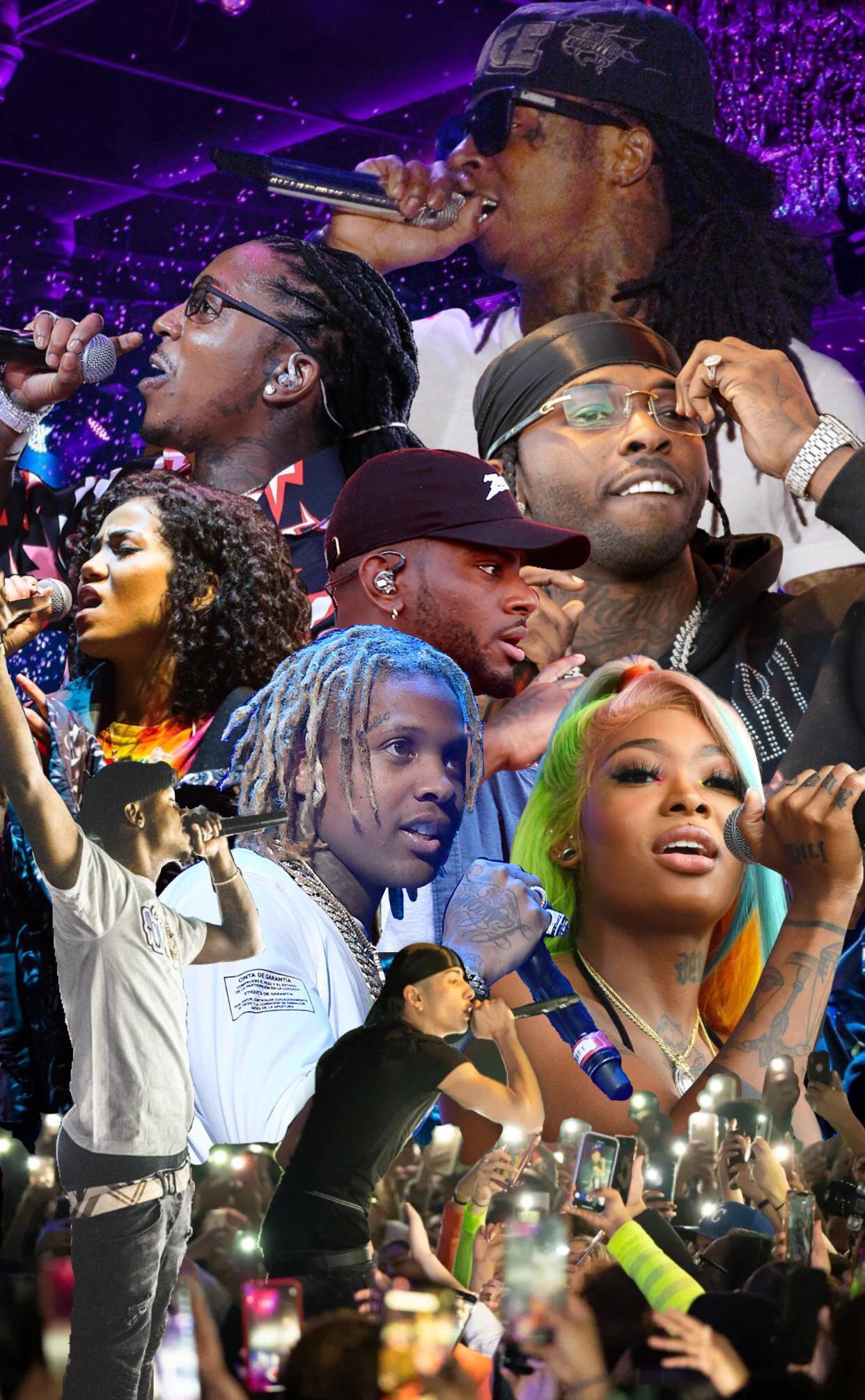 Rappers Collage Wallpapers Top Free Rappers Collage Backgrounds Wallpaperaccess