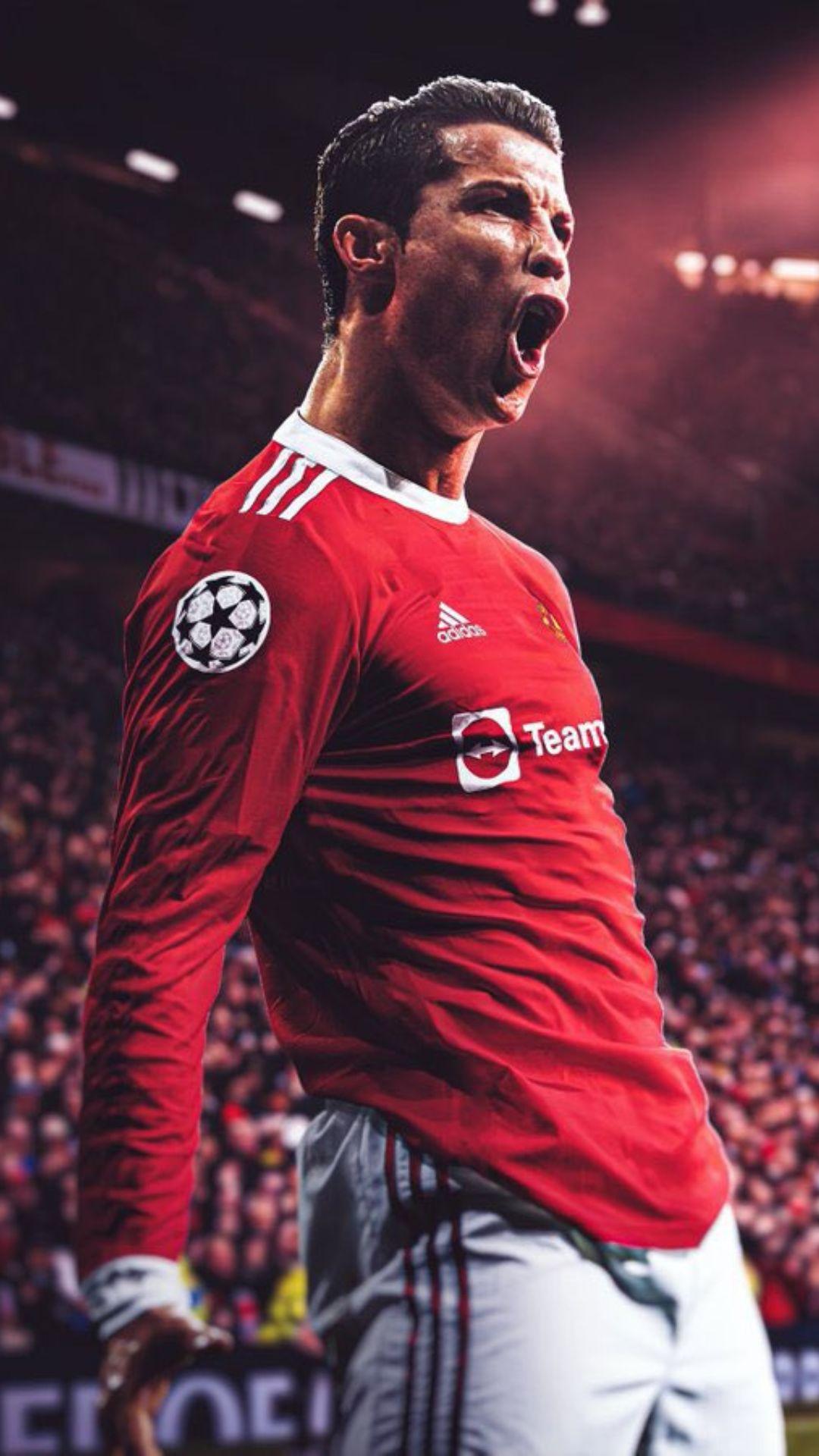 1080x1920 Manchester United Ronaldo 2022 Wallpaper