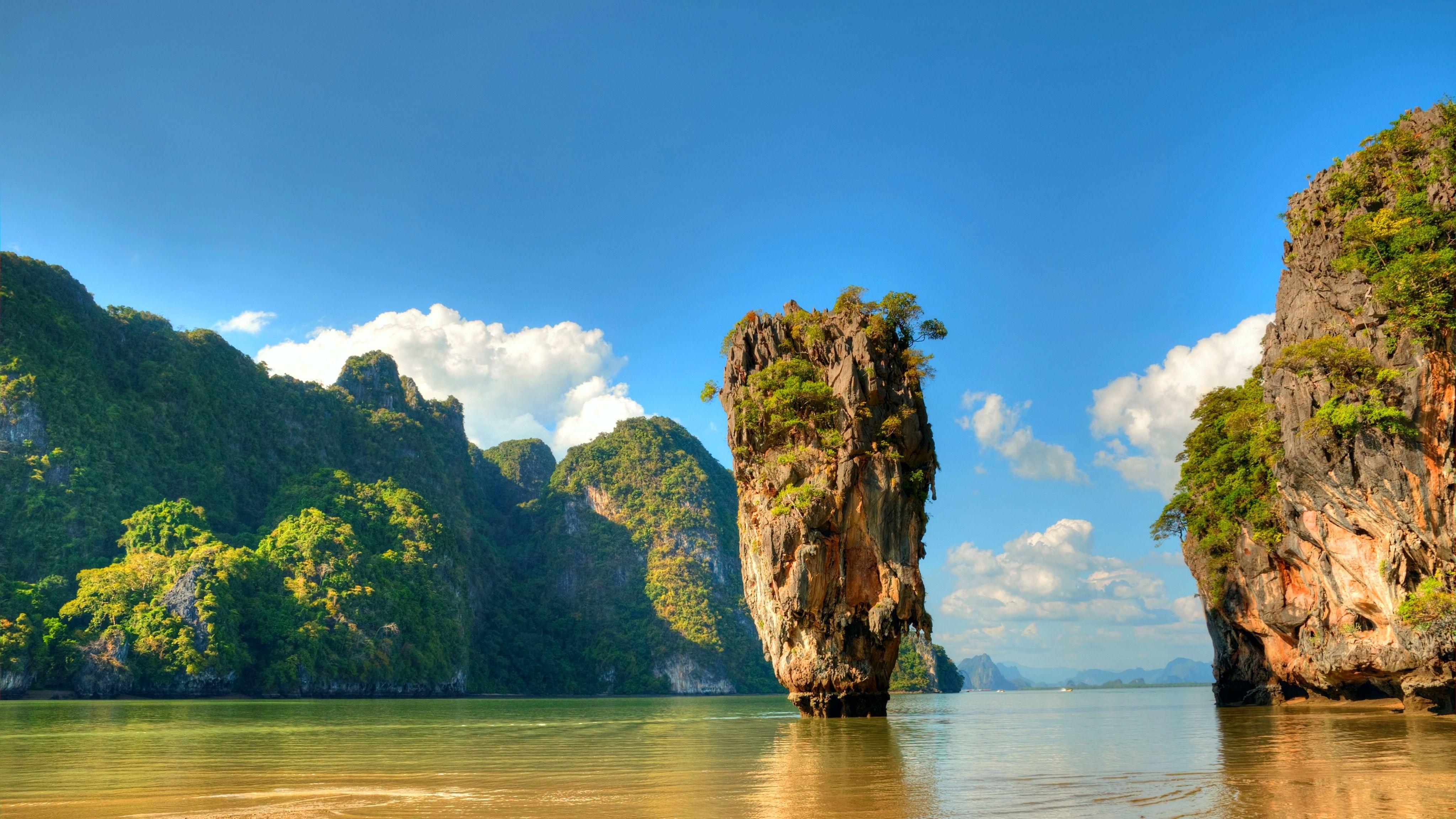 4096x2304 James Bond Island (Phuket) 5K UltraHD Wallpaper. Wallpaper Studio