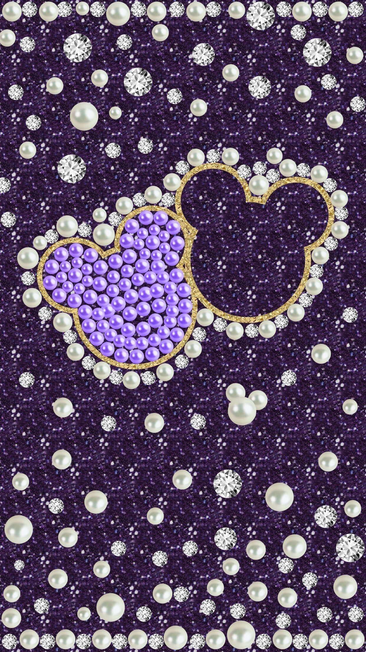 1242x2208 Hình nền chuột Mickey và Minnie