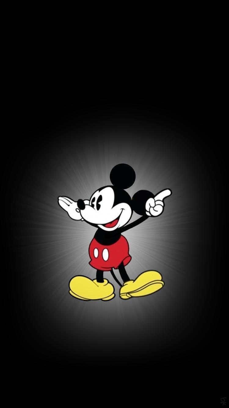 Hình nền 750x1334 Chuột Mickey cho iPhone