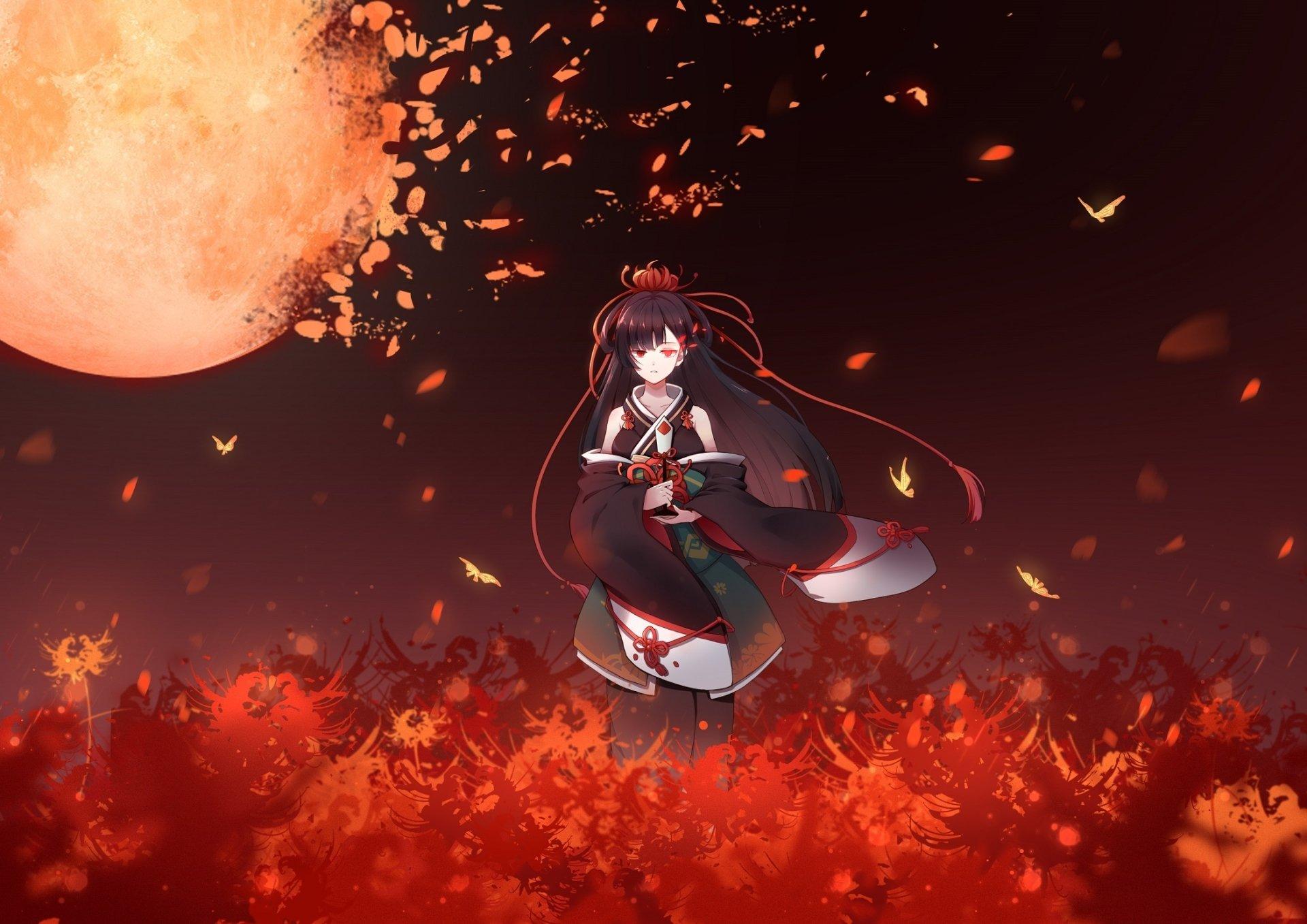 1920x1357 Higanbana (Onmyoji) HD Wallpaper and Background Image