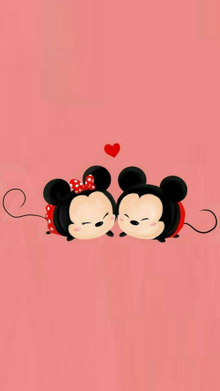 Cute Mickey and Minnie Wallpapers - Top Free Cute Mickey and Minnie  Backgrounds - WallpaperAccess