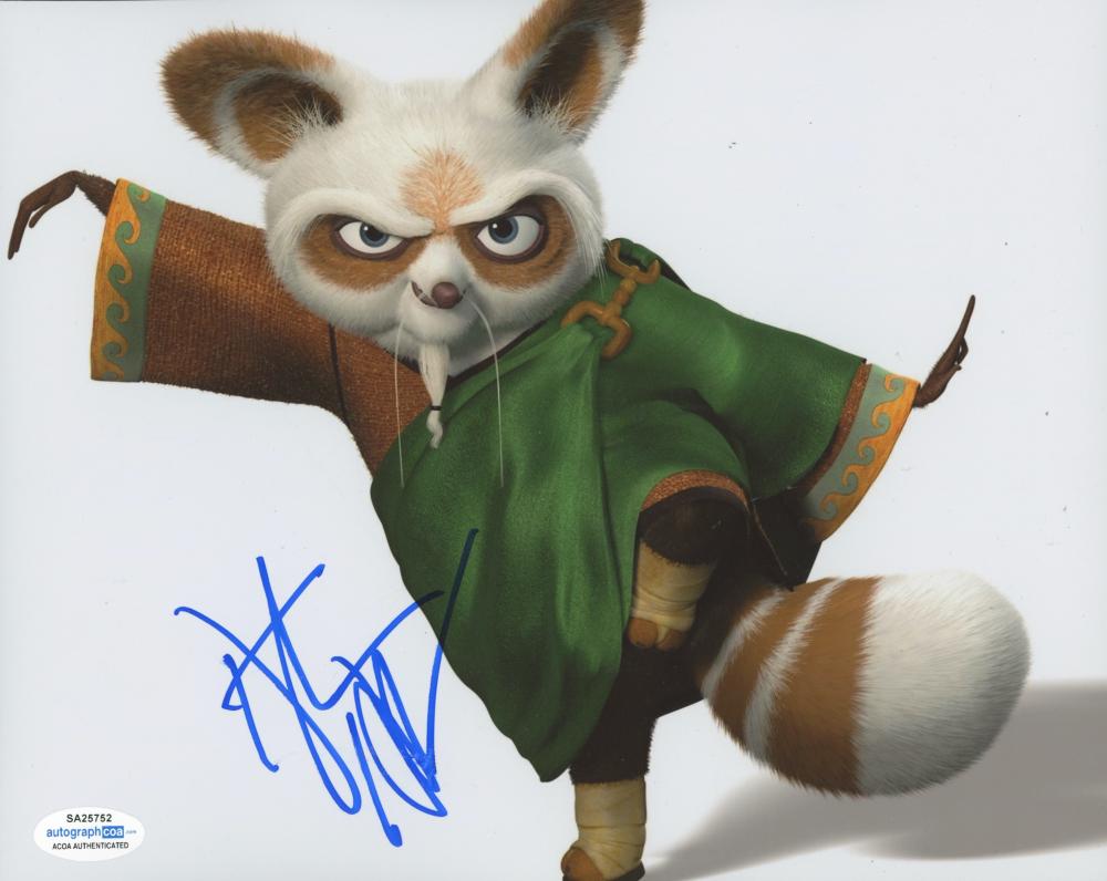 1000x796 Dustin Hoffman Signed Kung Fu Panda 8x10 Photo (ACOA COA)