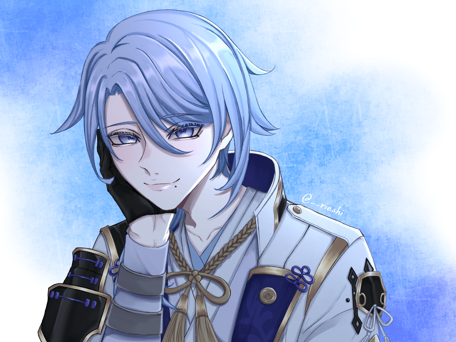 1600x1200 Kamisato Ayato Impact Anime Image Board
