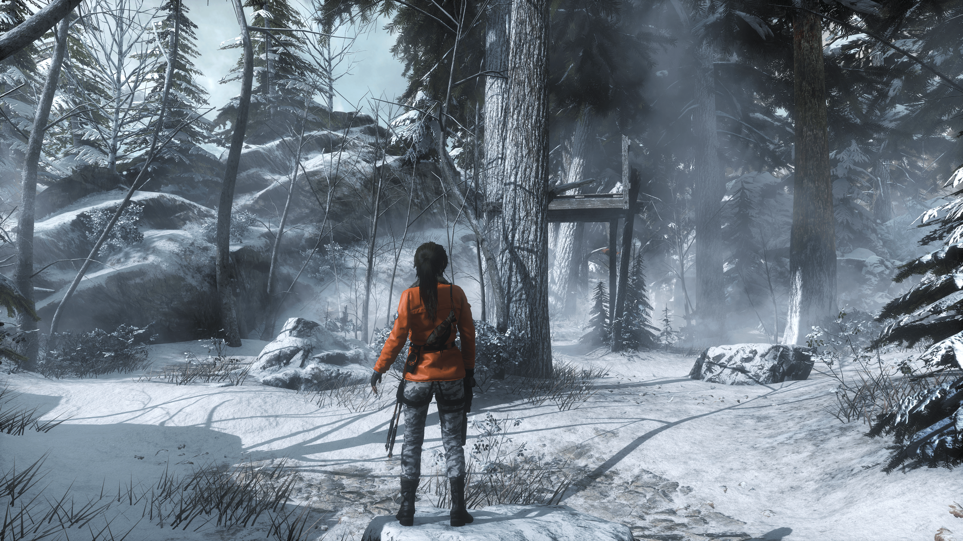 3840x2160 Rise of the Tomb Raider hình nền 4K của Liên Xô Cài đặt