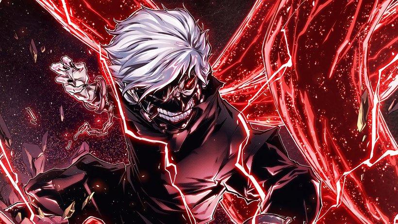 820x461 Ken Kaneki Mask Kagune Tokyo Ghoul 4K