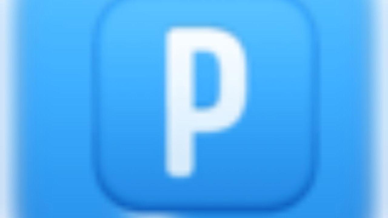1280x720 What does the blue P emoji mean?