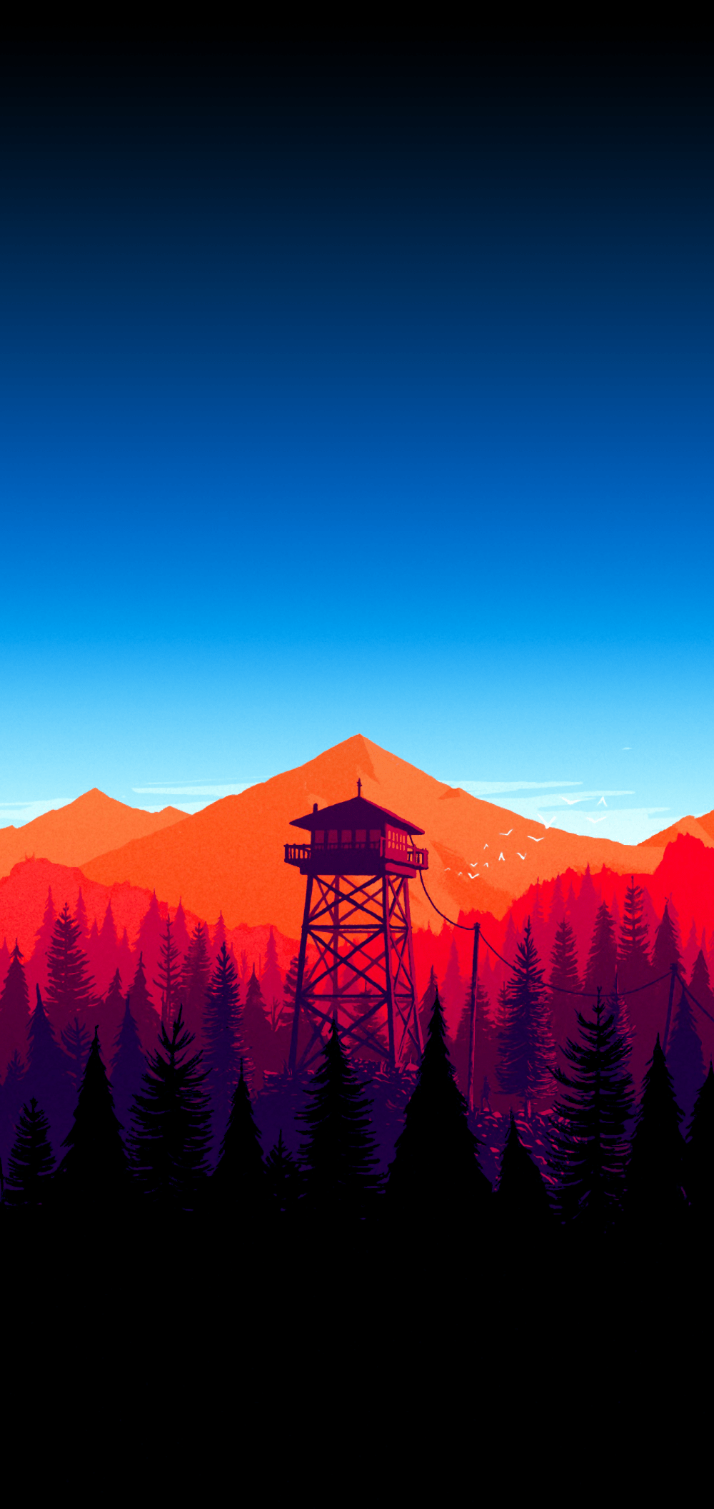 1000x2111 Best Minimalistic Scenery Phone Wallpaper