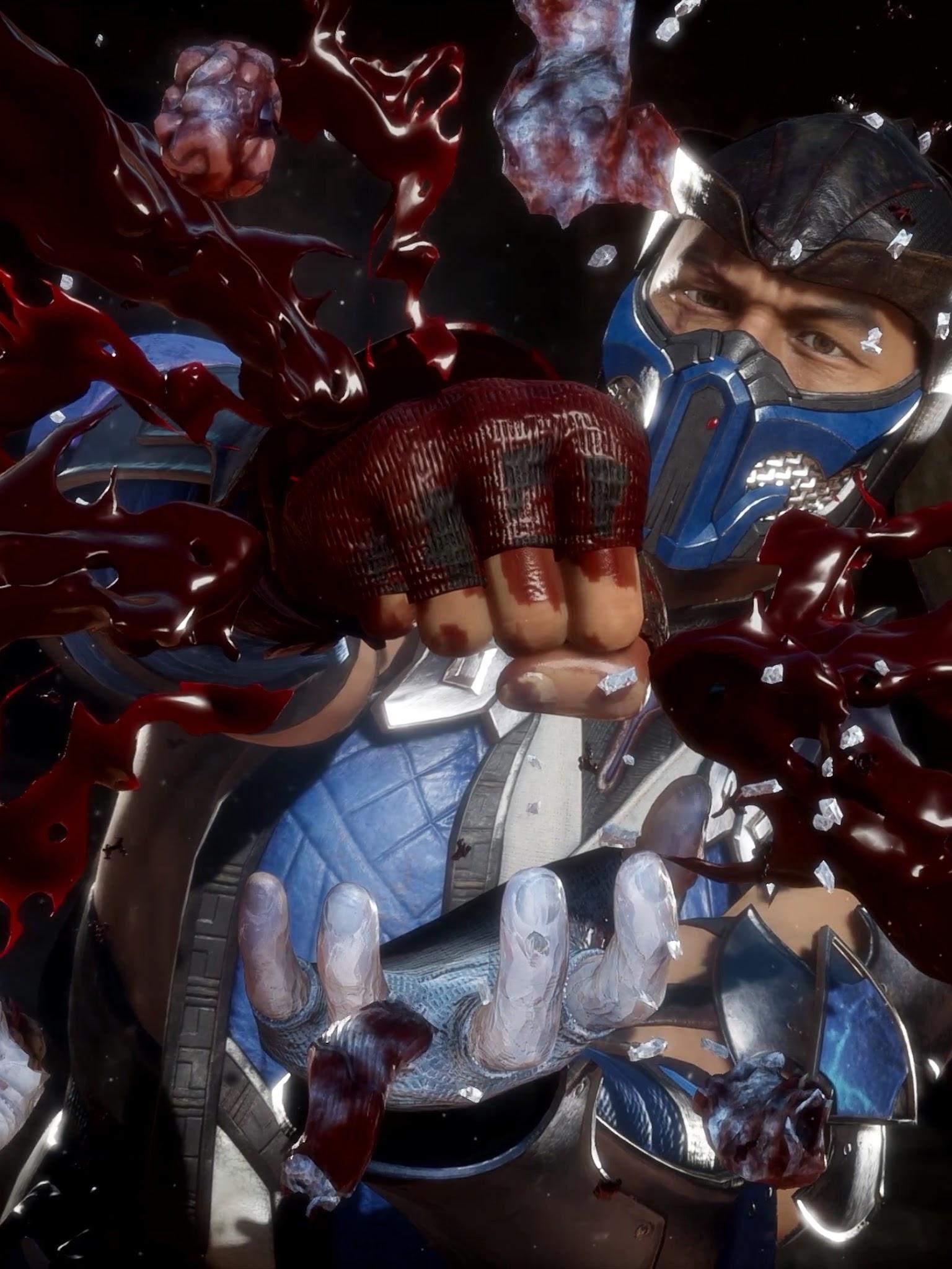 1536x2048 Sub Zero Mortal Kombat 11 Phone IPhone 4K Wallpaper Free Download