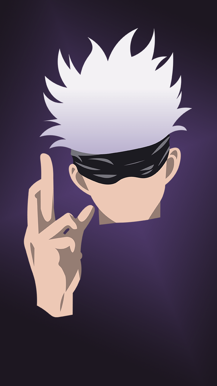 720x1280 The Best 25 Jujutsu Kaisen Minimalist Gojo