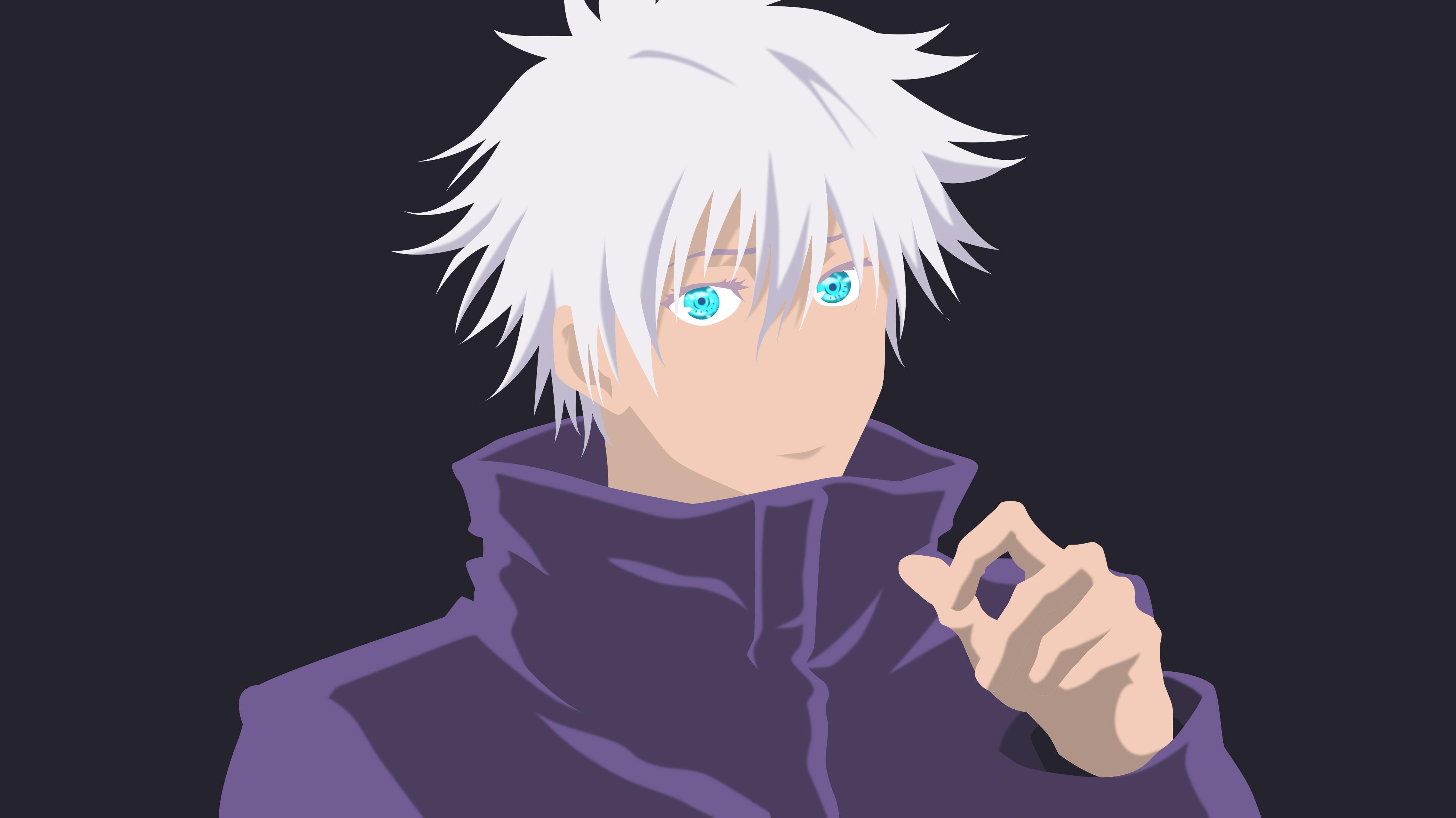 4098x2304 Wallpaper Anime, Jujutsu Kaisen, Satoru Gojo, Uchiha_Gintoki background